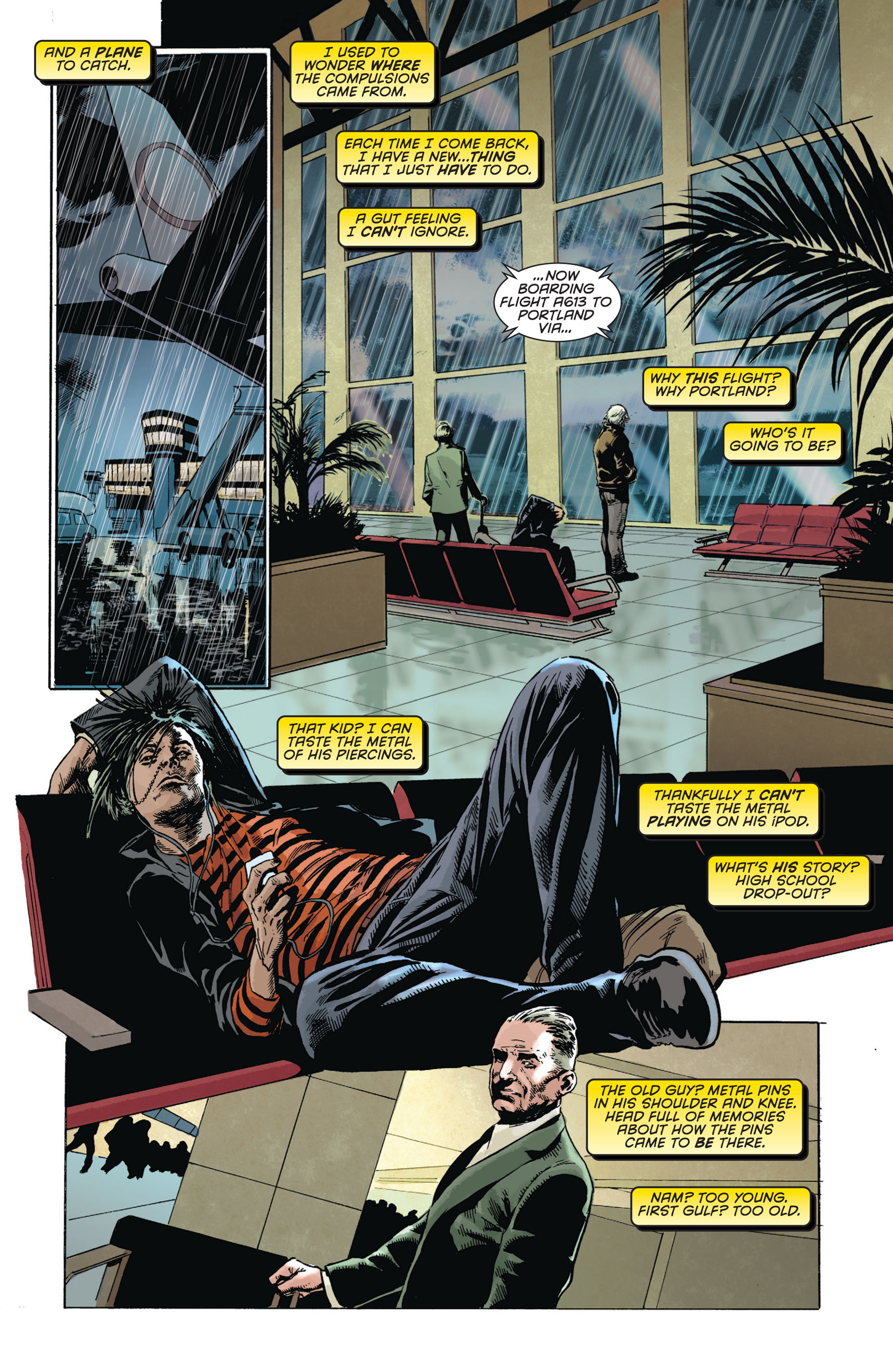 Read online Resurrection Man (2011) comic -  Issue #1 - 6