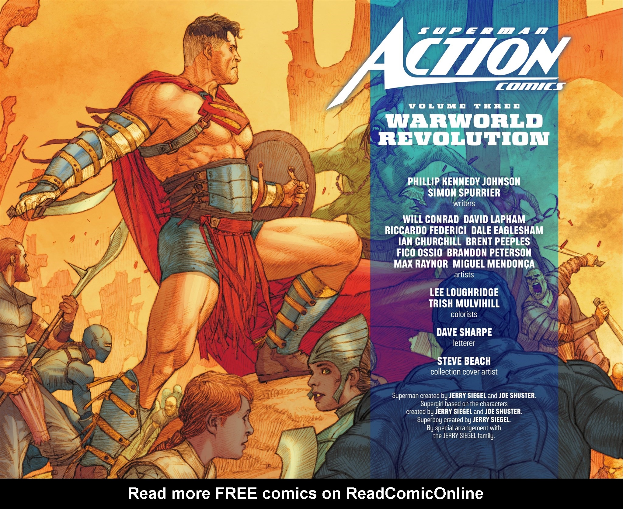 Read online Superman: Action Comics: Warworld Revolution comic -  Issue # TPB (Part 1) - 3