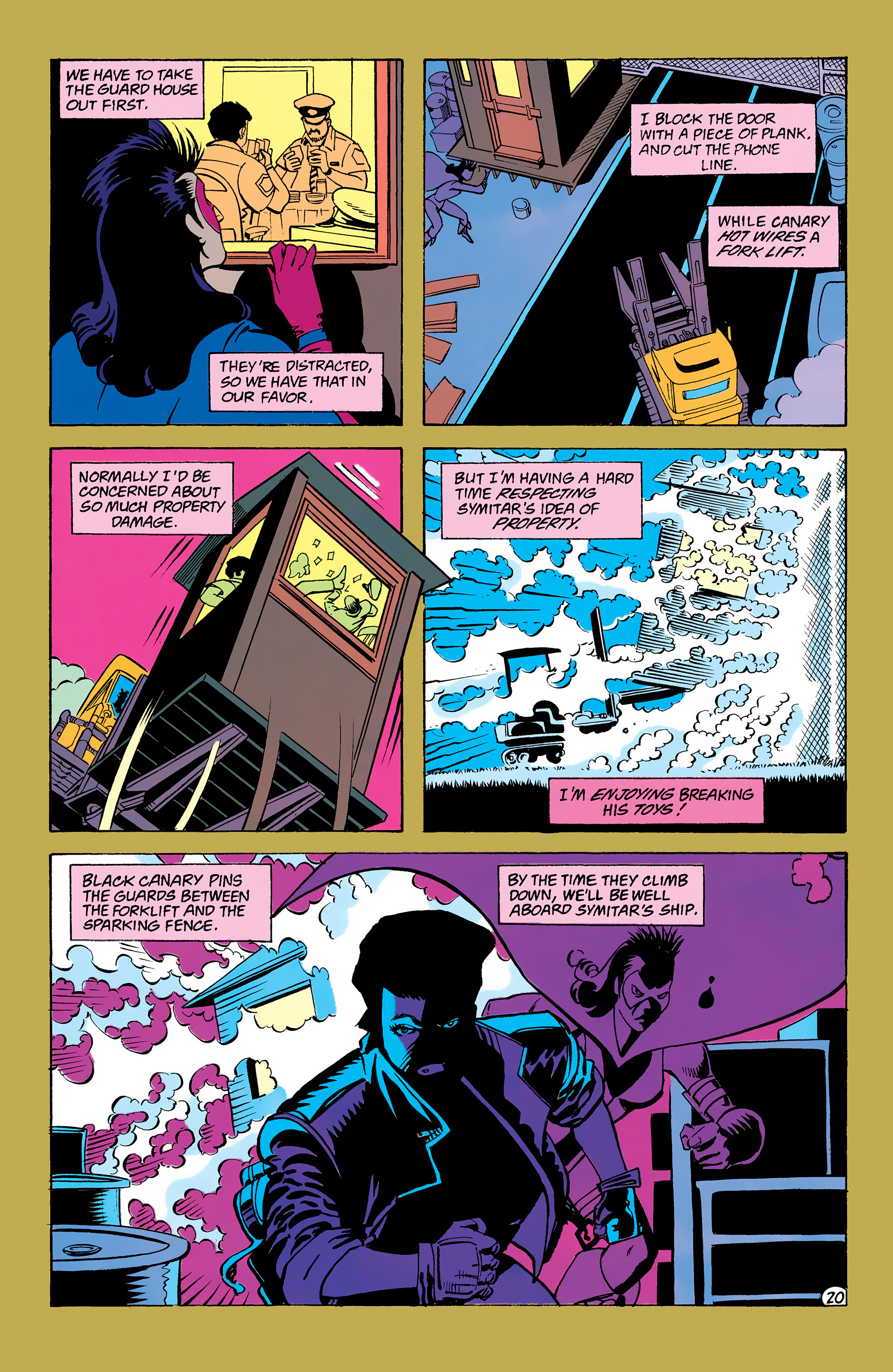 Read online Black Canary (1993) comic -  Issue #9 - 21