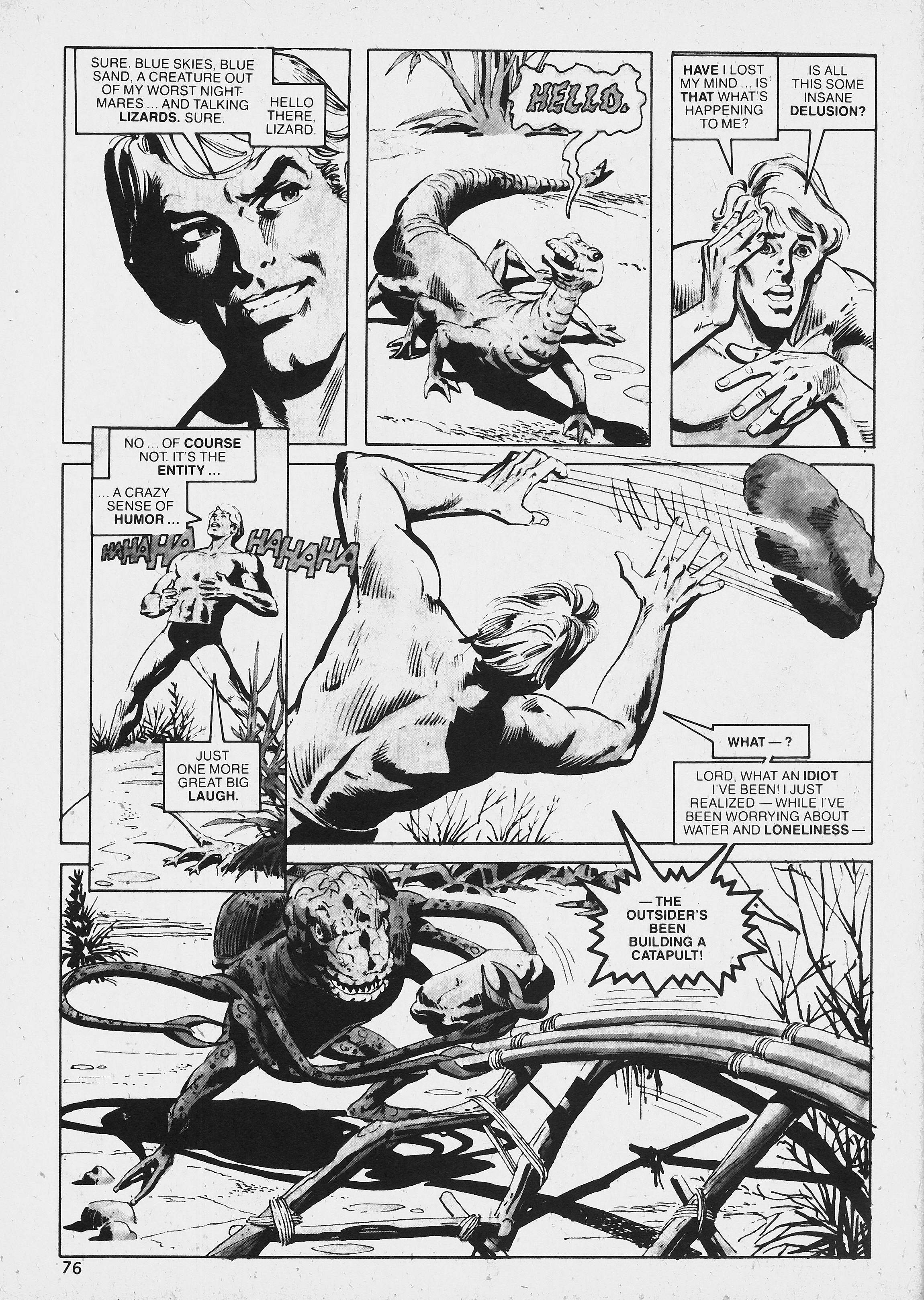 Read online Unknown Worlds of Science Fiction Giant Size Special comic -  Issue # Full - 76