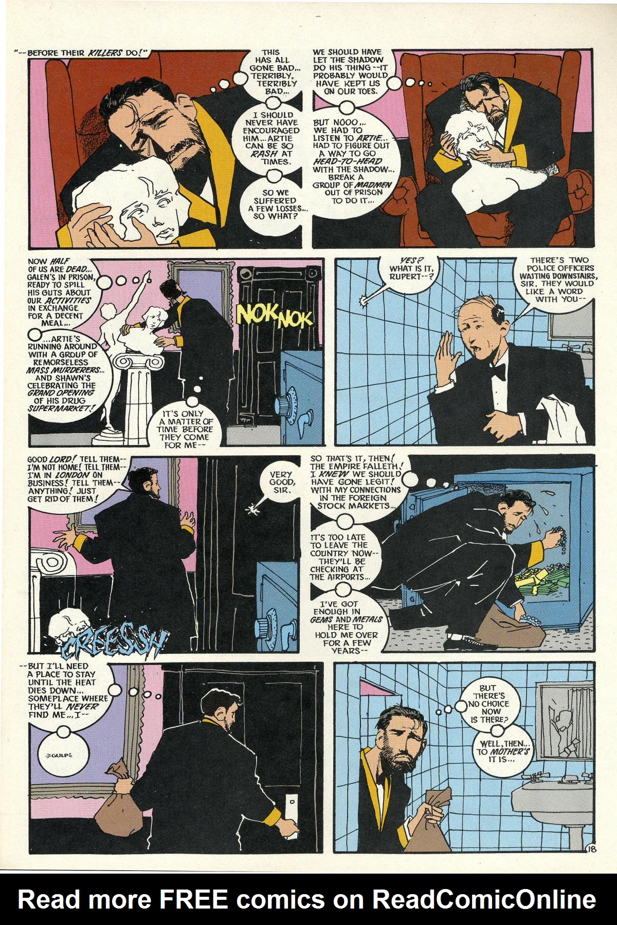 Read online The Shadow (1987) comic -  Issue #12 - 23