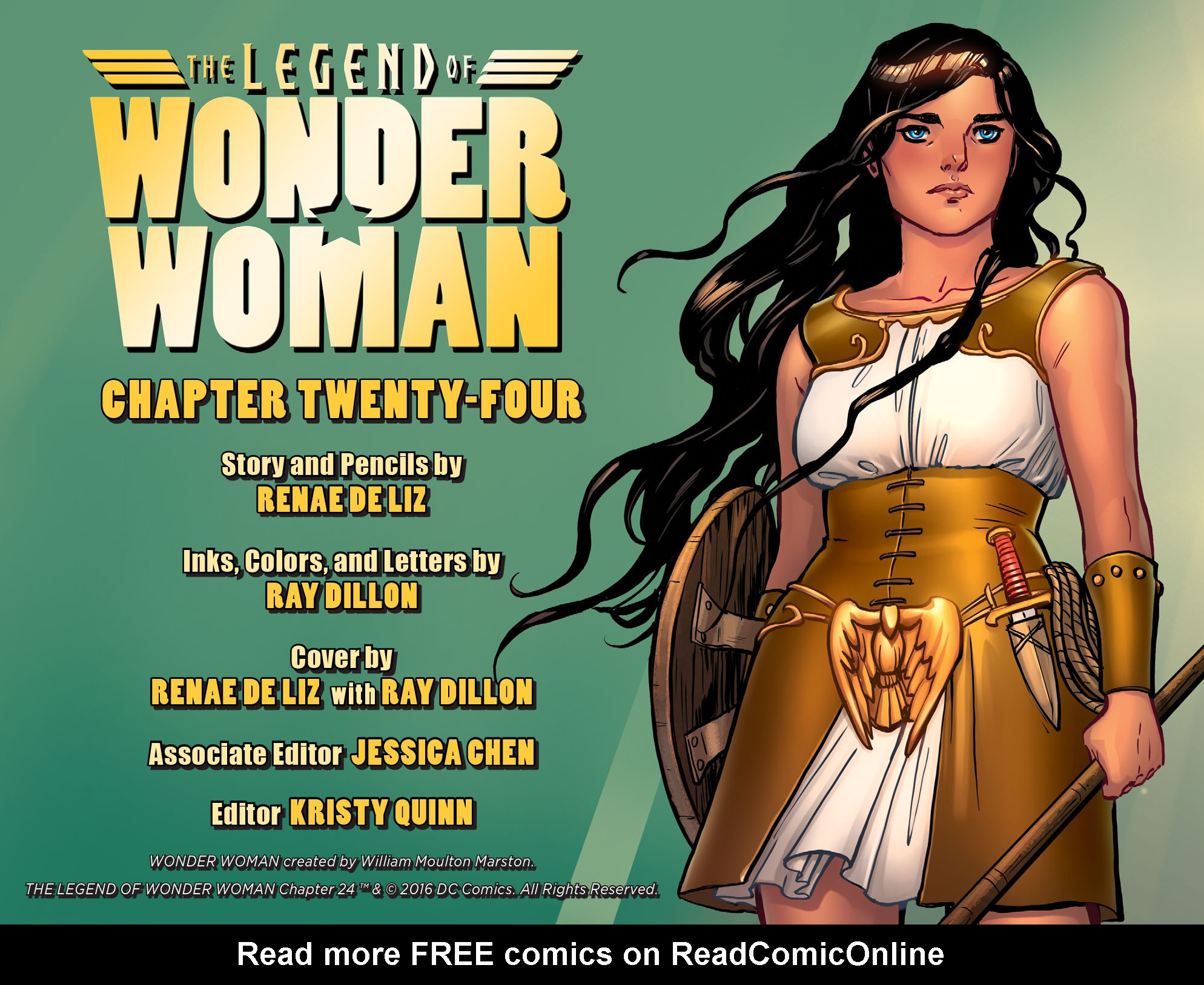 Read online The Legend of Wonder Woman (2015) comic -  Issue #24 - 3