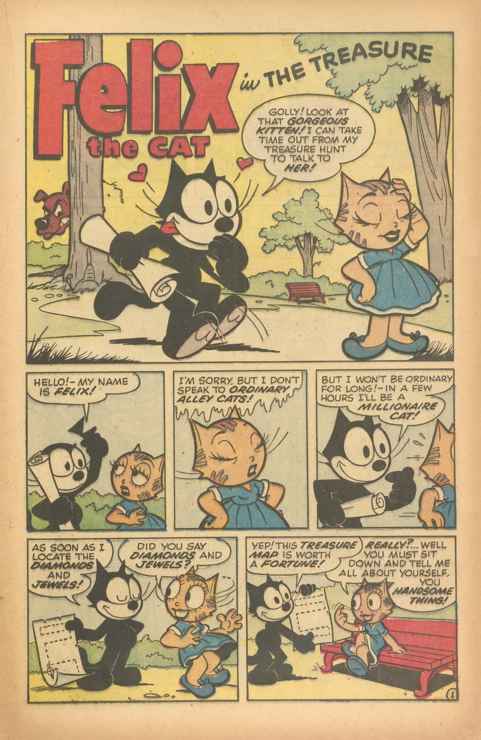 Read online Felix the Cat (1955) comic -  Issue #71 - 21