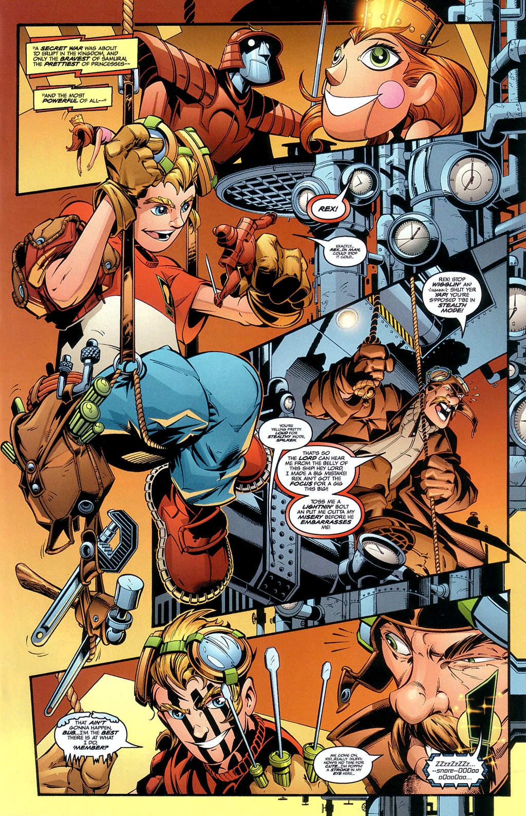 Read online M. Rex comic -  Issue #1 - 10