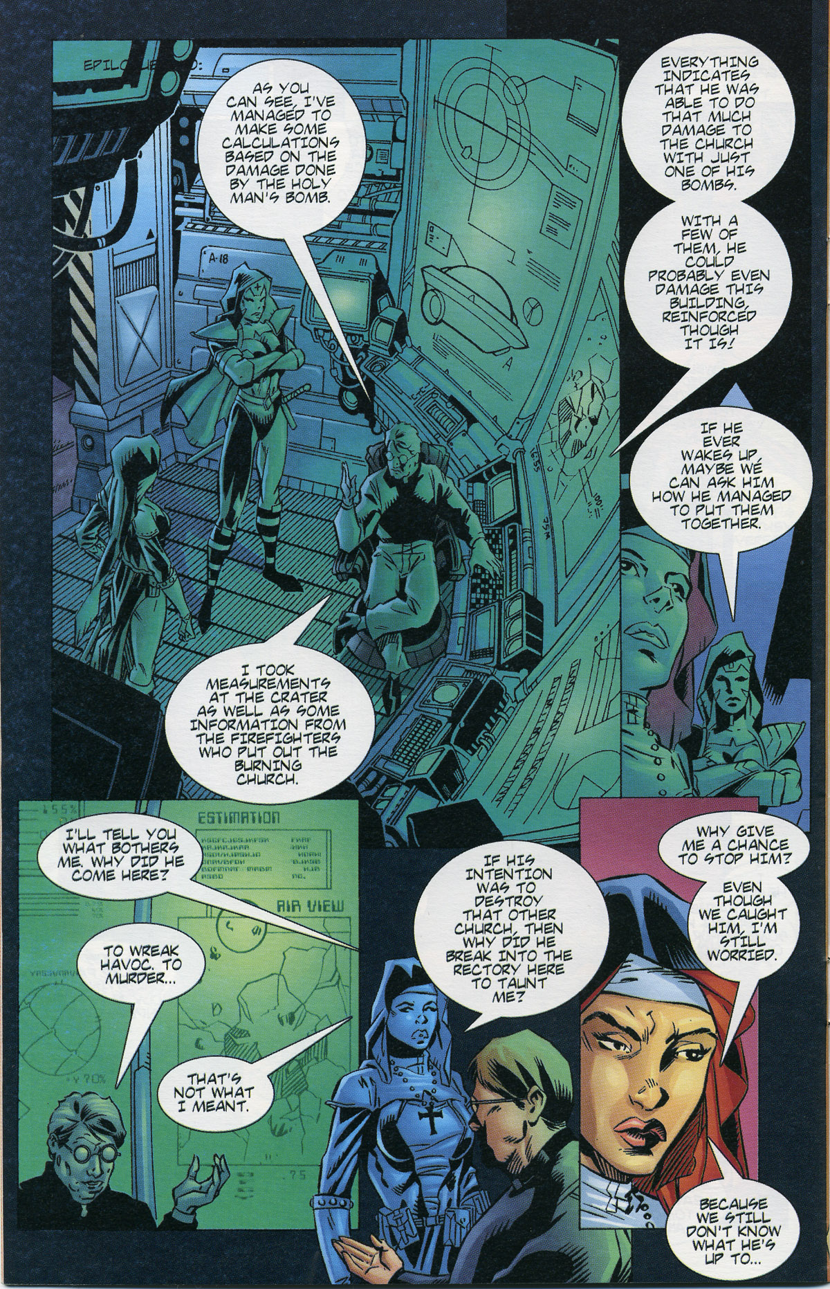 Read online Warrior Nun Areala comic -  Issue #5 - 21