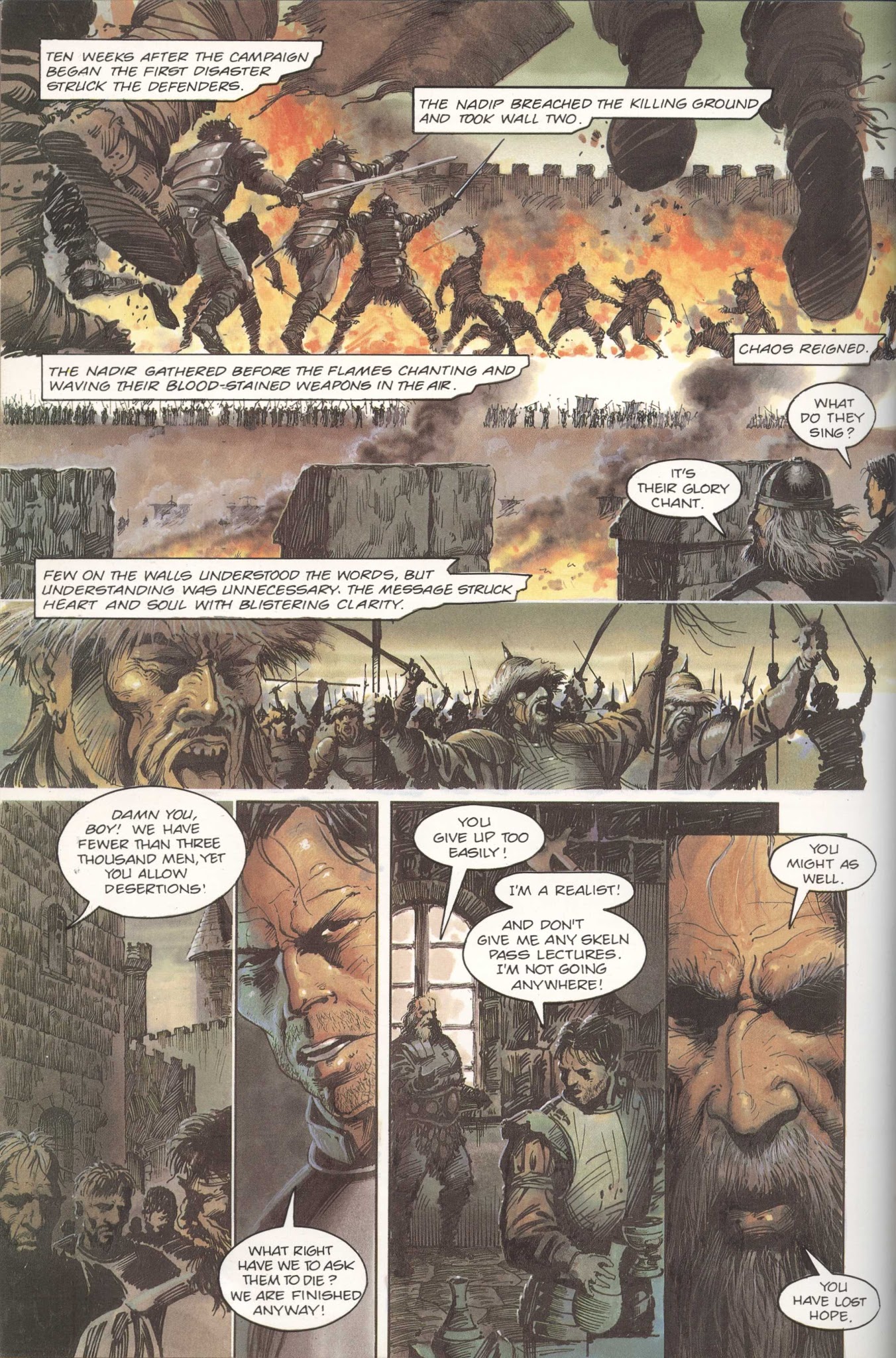 Read online David Gemmell's Legend: A Graphic Novel comic -  Issue # TPB - 69