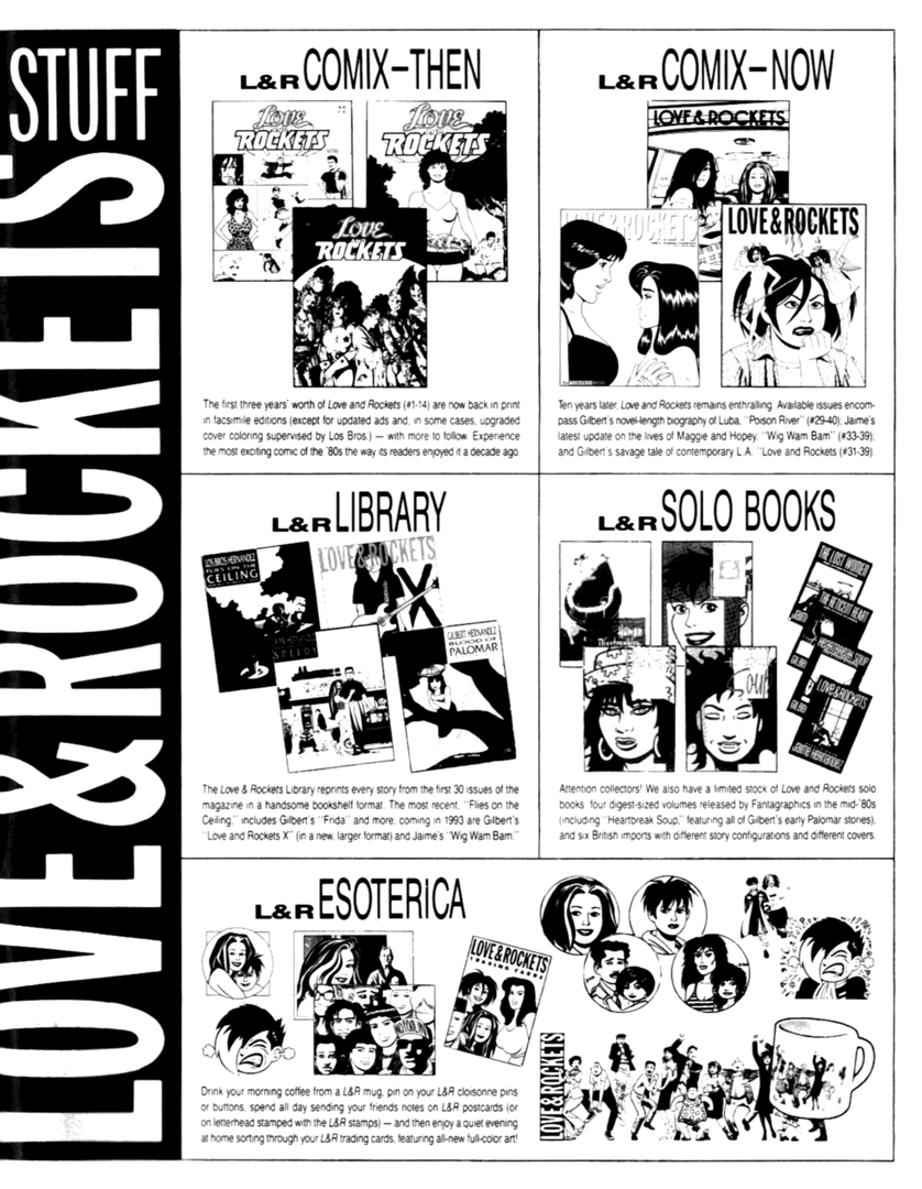 Read online Love and Rockets (1982) comic -  Issue #41 - 33