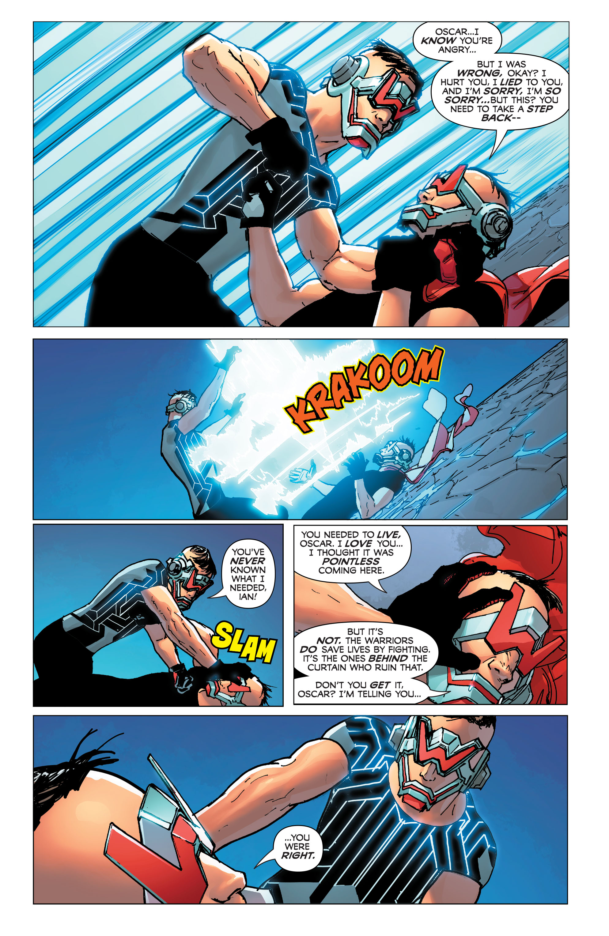 Read online Electric Warriors comic -  Issue #6 - 11