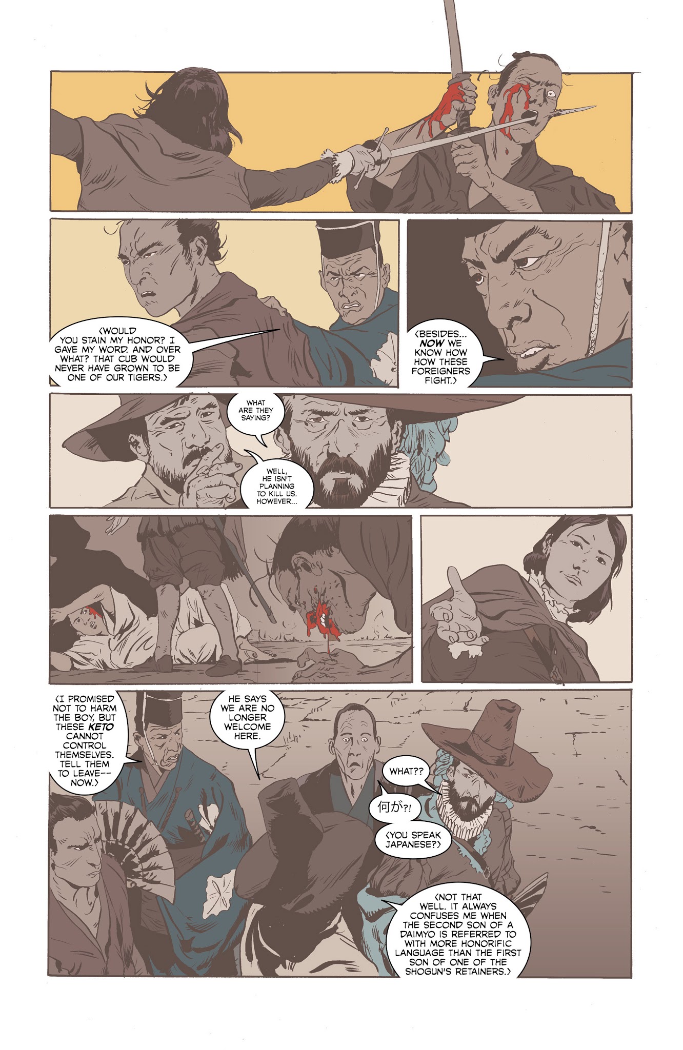 Read online Cimarronin: A Samurai in New Spain comic -  Issue # TPB - 55