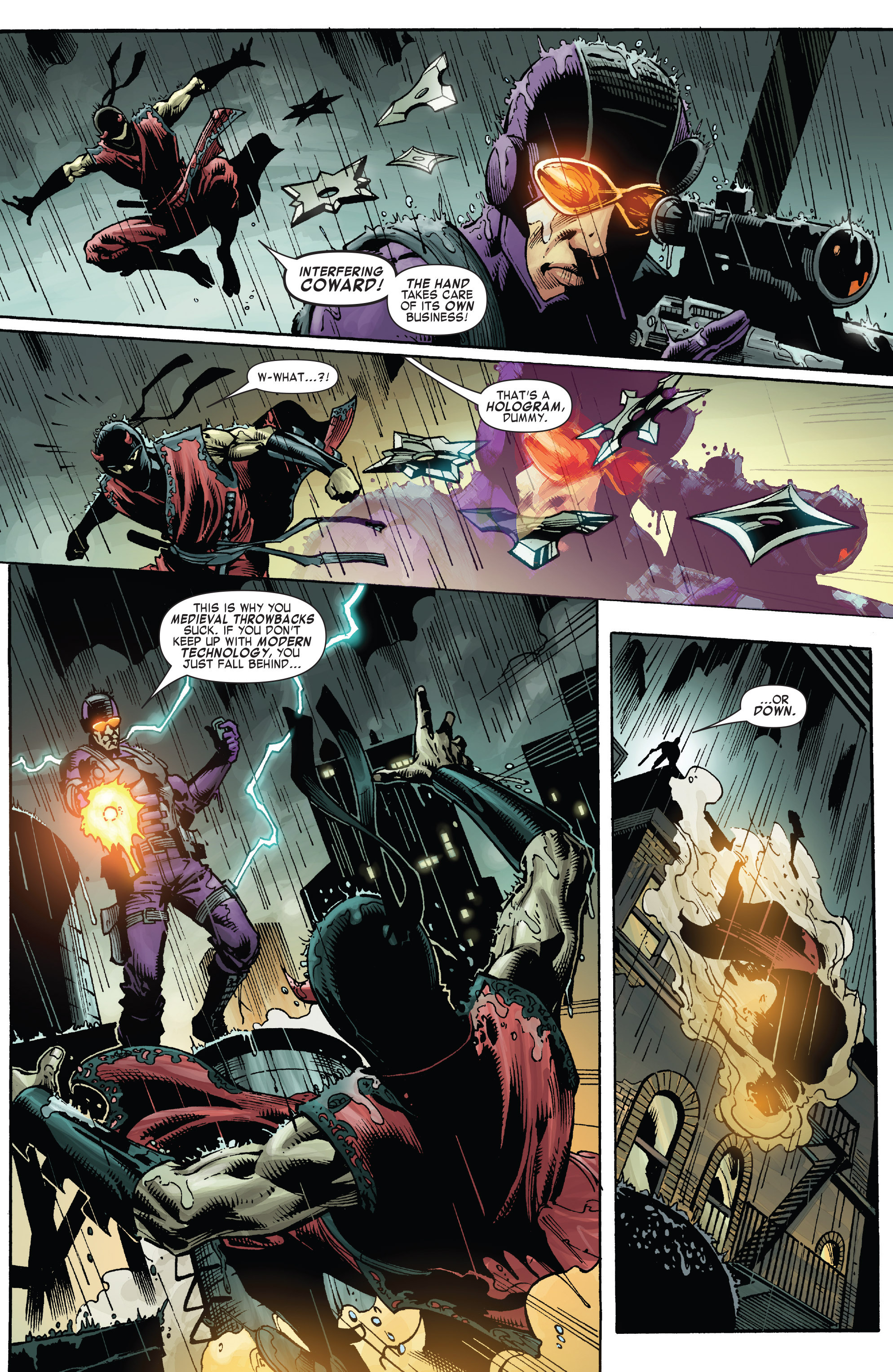 Read online Shadowland: Blood on the Streets comic -  Issue #4 - 18