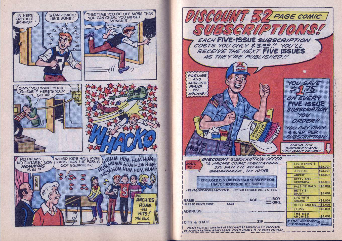 Read online Archie...Archie Andrews, Where Are You? Digest Magazine comic -  Issue #62 - 61