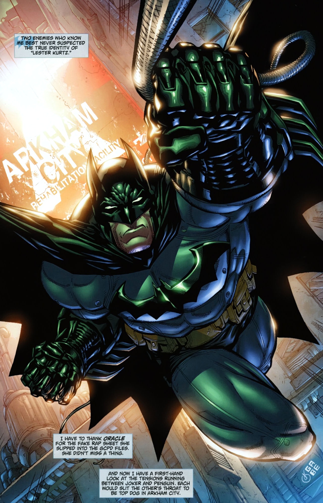 Read online Batman: Arkham City comic -  Issue #3 - 19