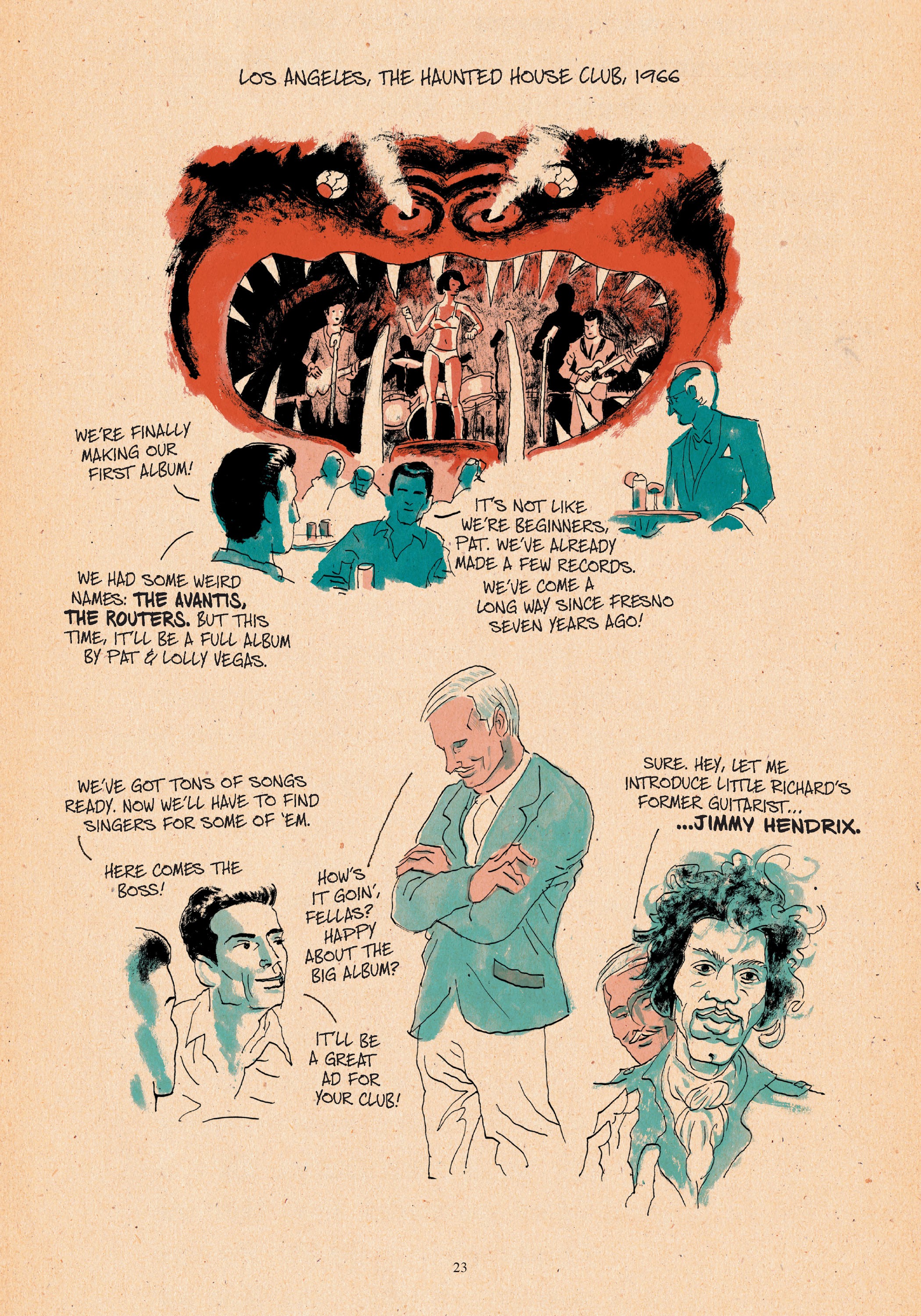 Read online Redbone: The True Story of A Native American Rock Band comic -  Issue # TPB - 22