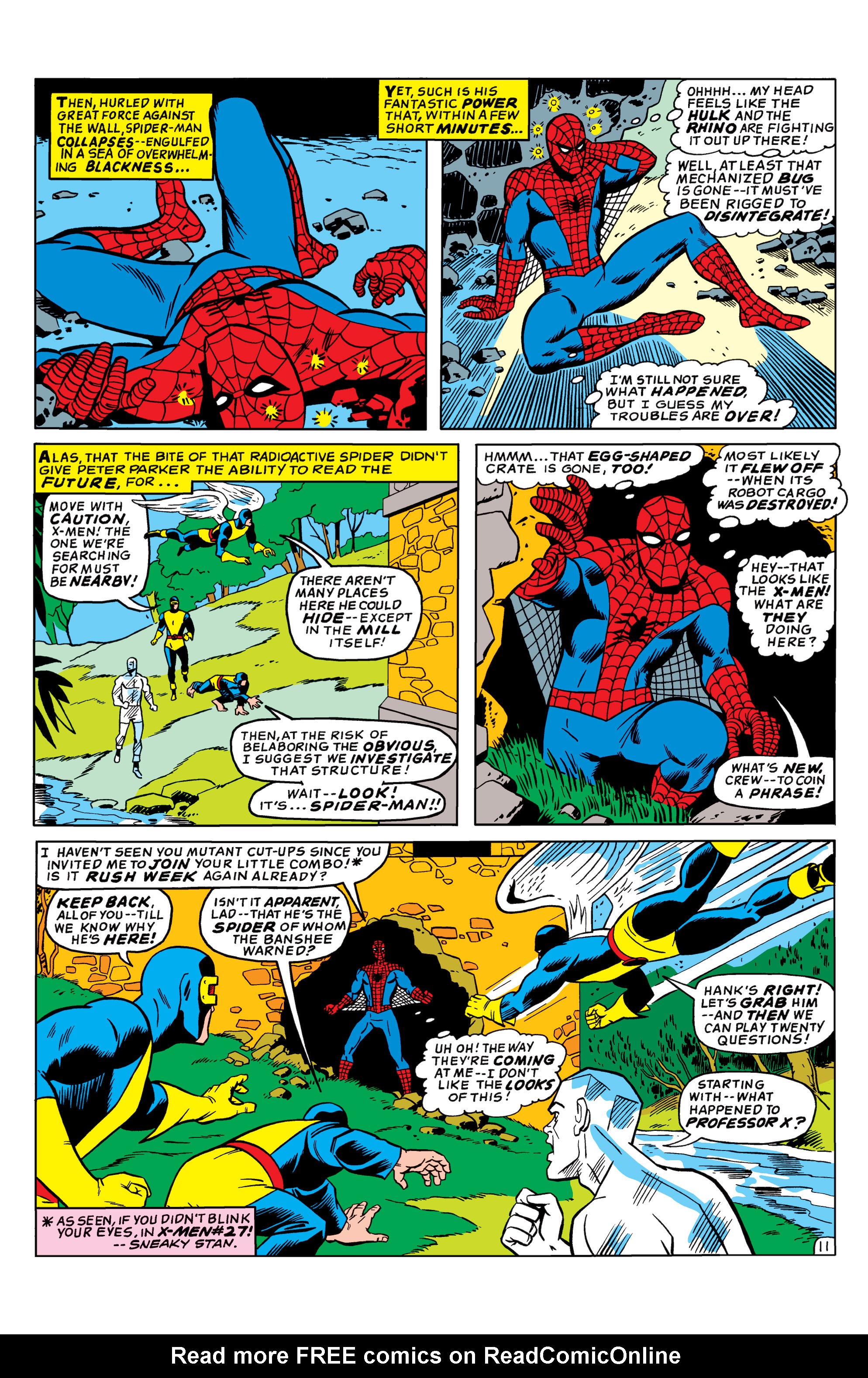 Read online Uncanny X-Men (1963) comic -  Issue #35 - 12