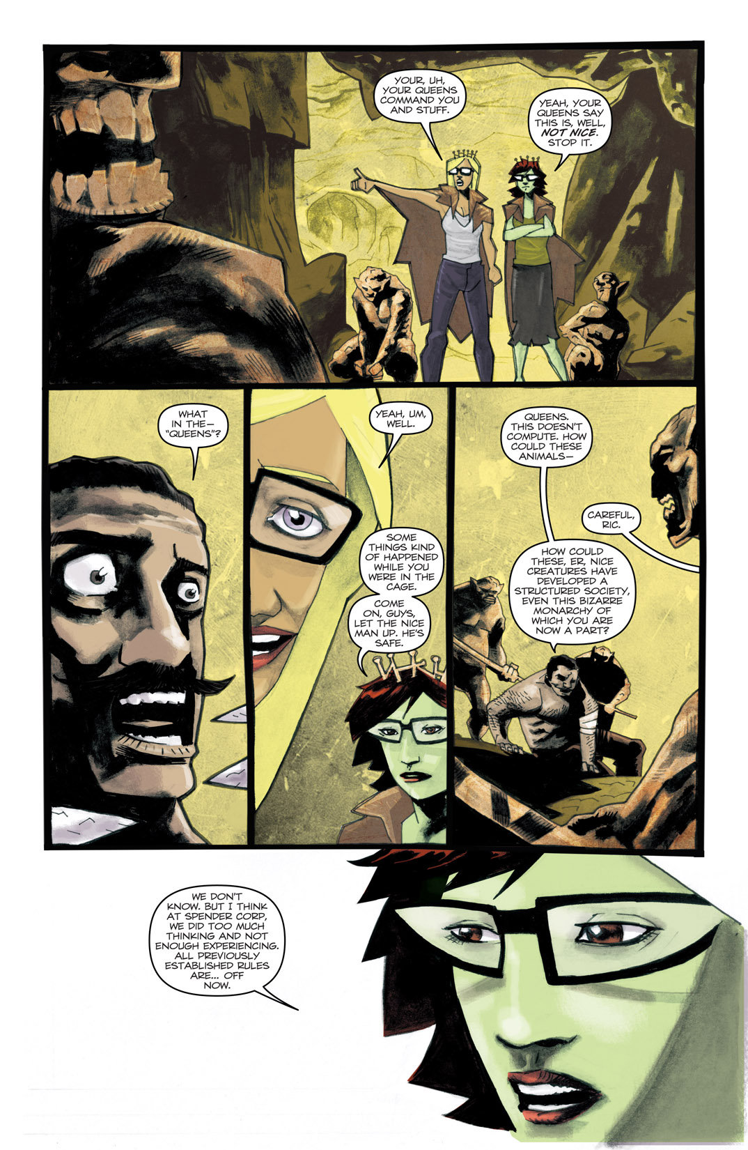 Read online Zombies vs Robots: Undercity comic -  Issue #4 - 11