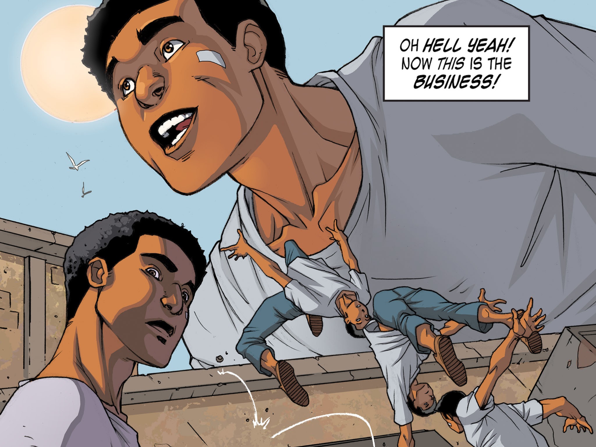 Read online Midnight Tiger comic -  Issue #0 - 94