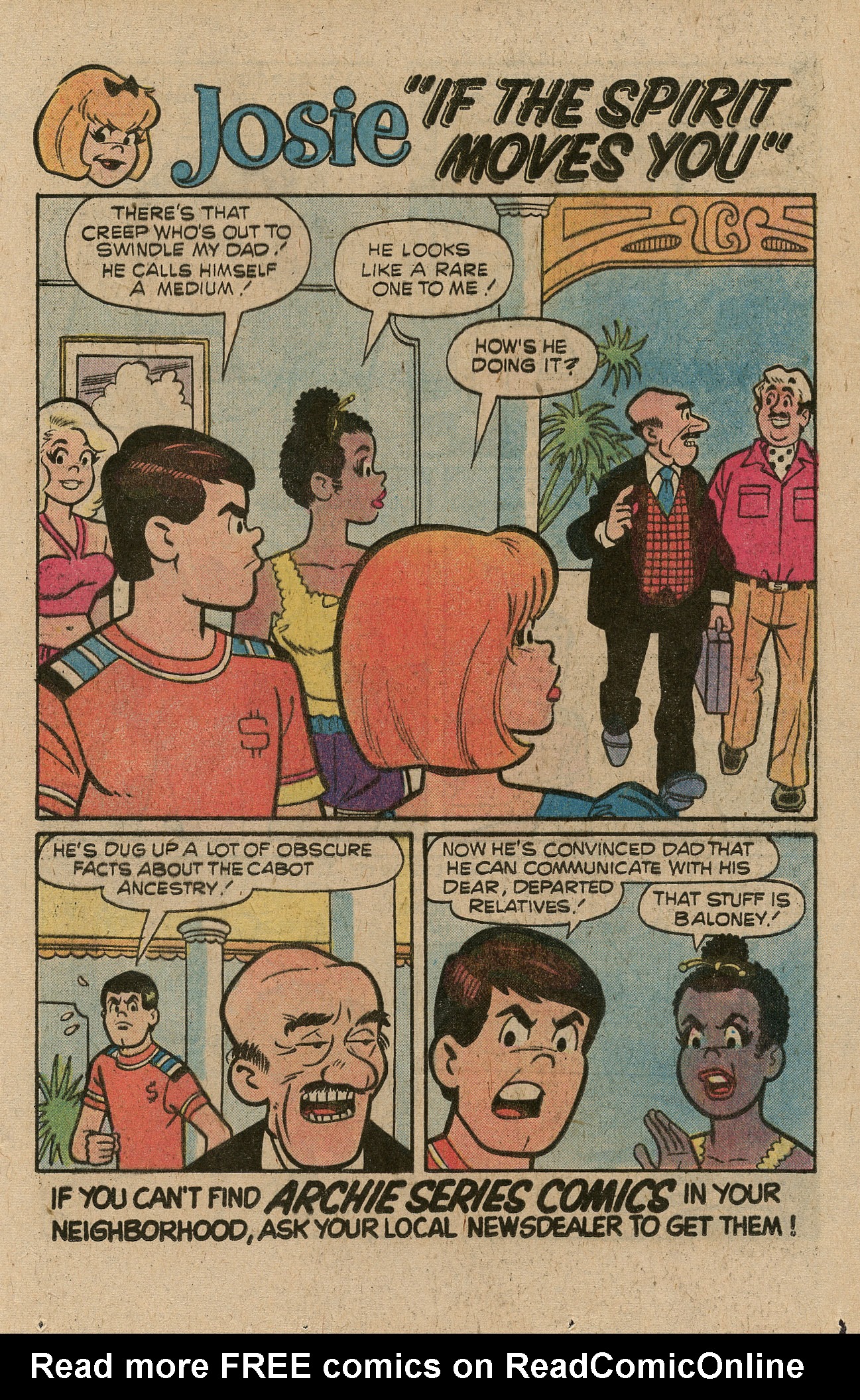 Read online Archie's TV Laugh-Out comic -  Issue #62 - 13
