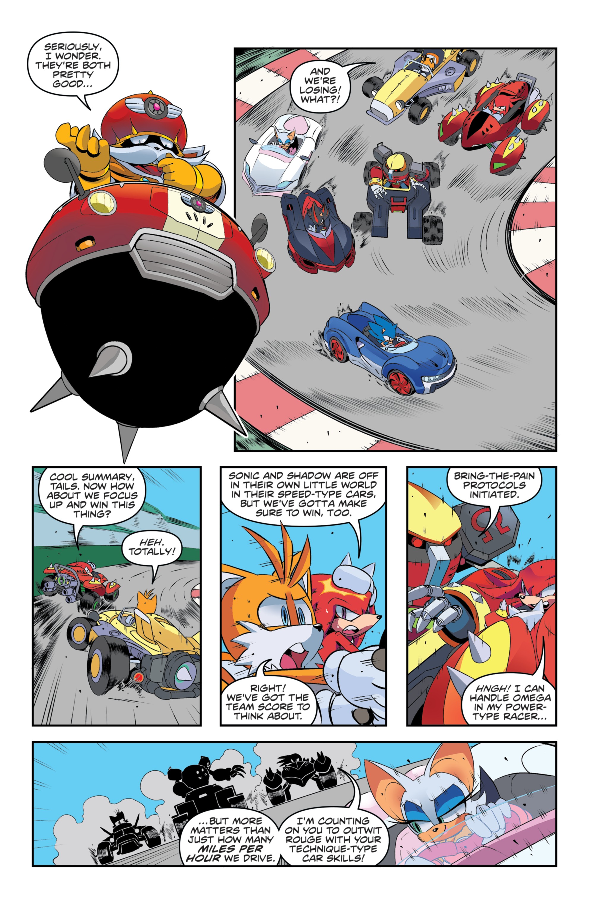 Read online Team Sonic Racing Deluxe Turbo Championship Edition comic -  Issue # Full - 4