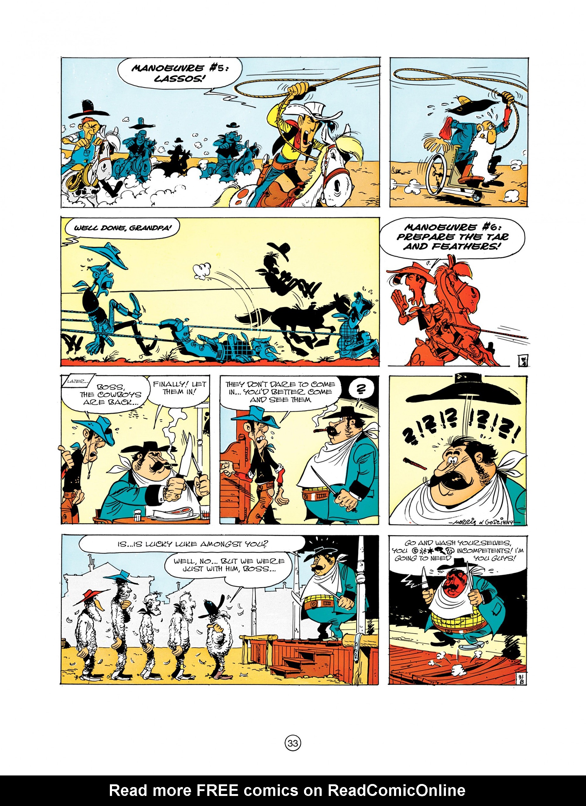 Read online A Lucky Luke Adventure comic -  Issue #7 - 33