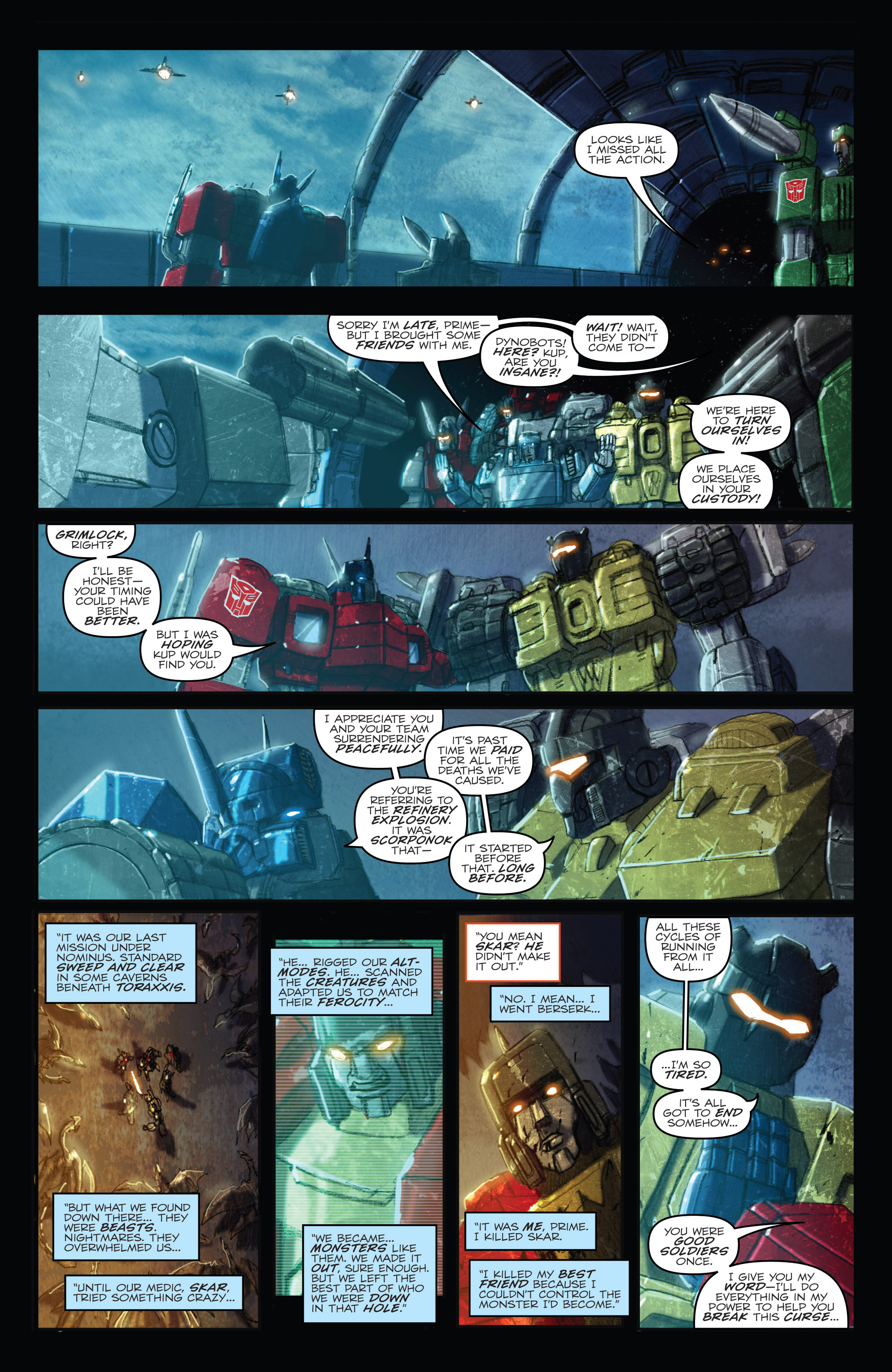 Read online Transformers: Monstrosity [II] comic -  Issue # TPB - 75