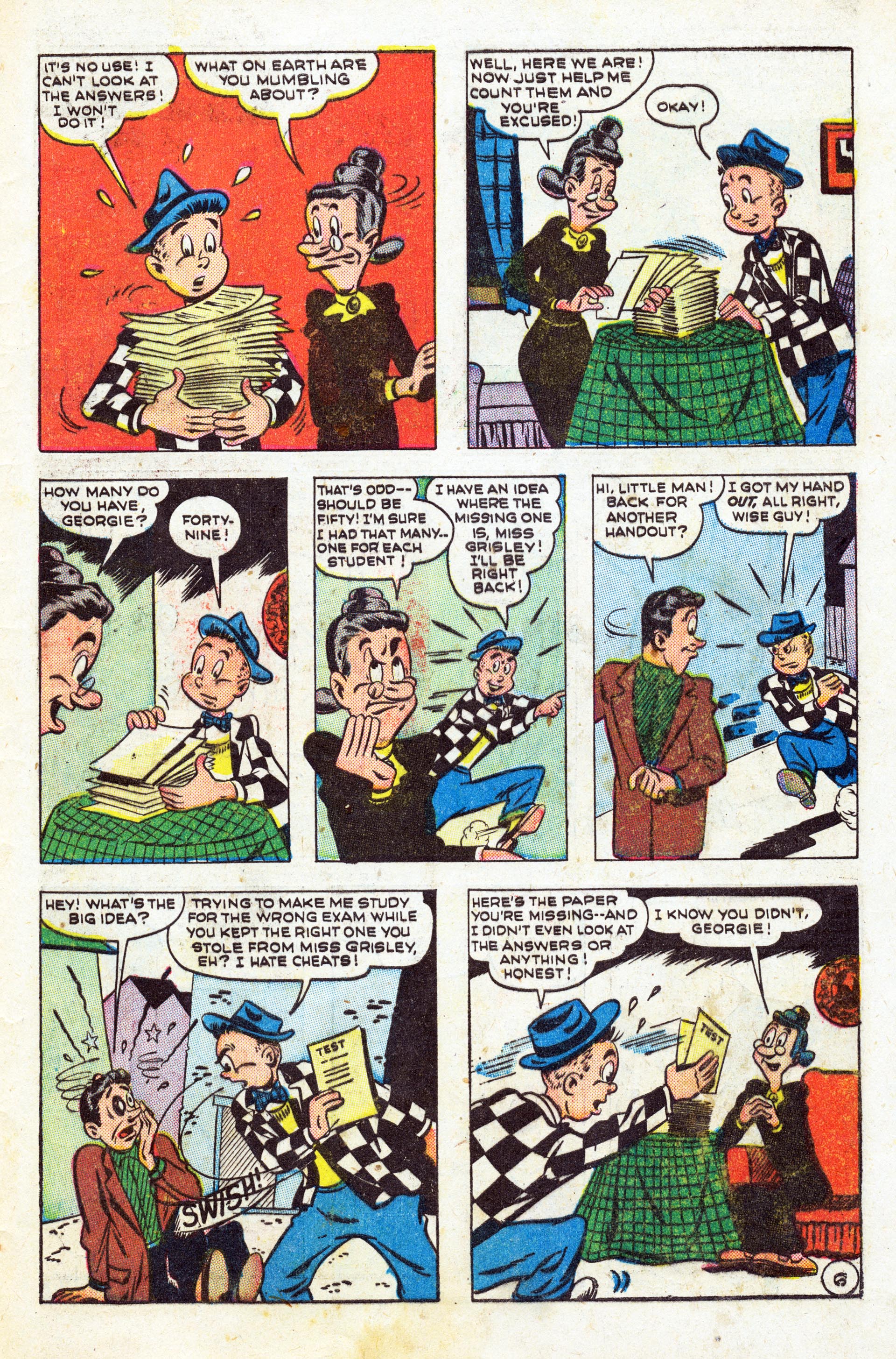 Read online Georgie And Judy Comics comic -  Issue #21 - 47