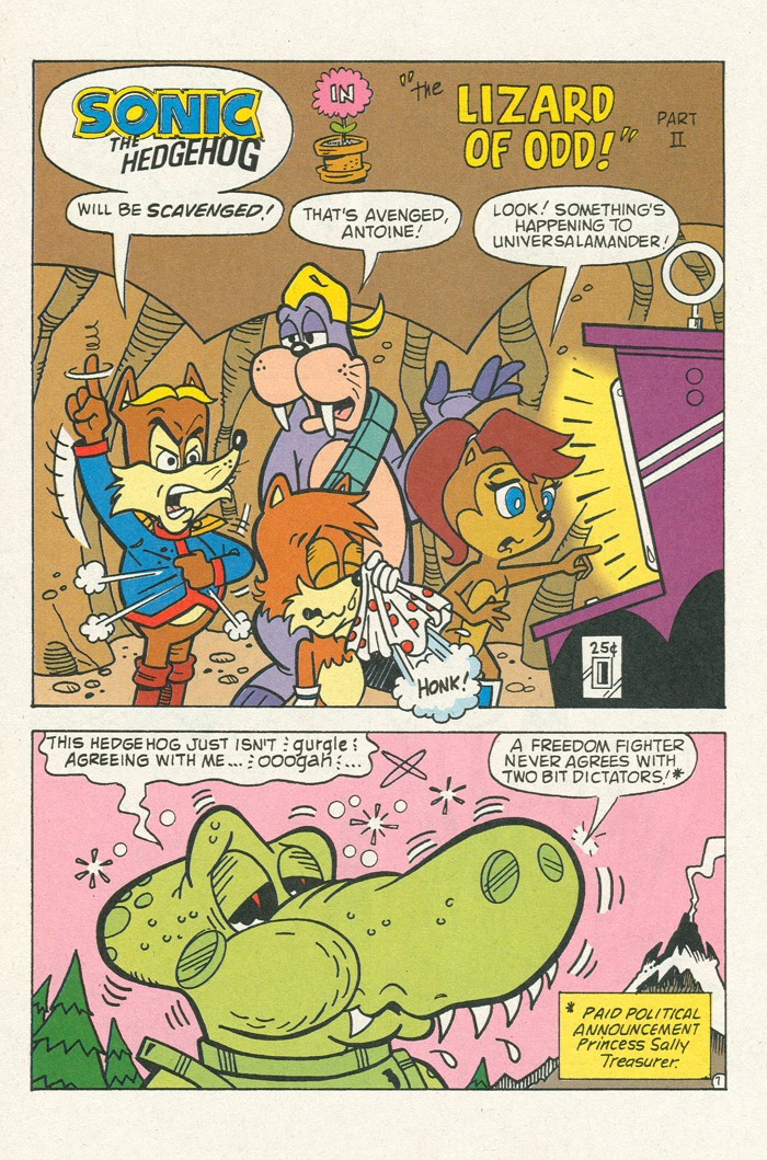 Read online Sonic Super Special comic -  Issue #3 - Sonic Firsts - 31