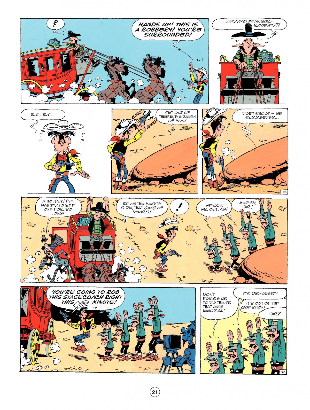 Read online A Lucky Luke Adventure comic -  Issue #49 - 21
