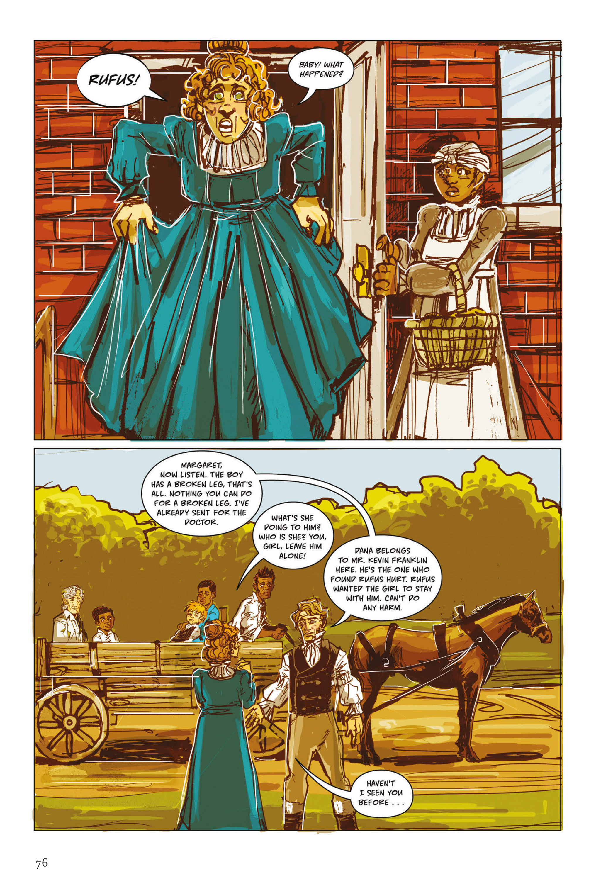 Read online Kindred: A Graphic Novel Adaptation comic -  Issue # TPB (Part 1) - 74