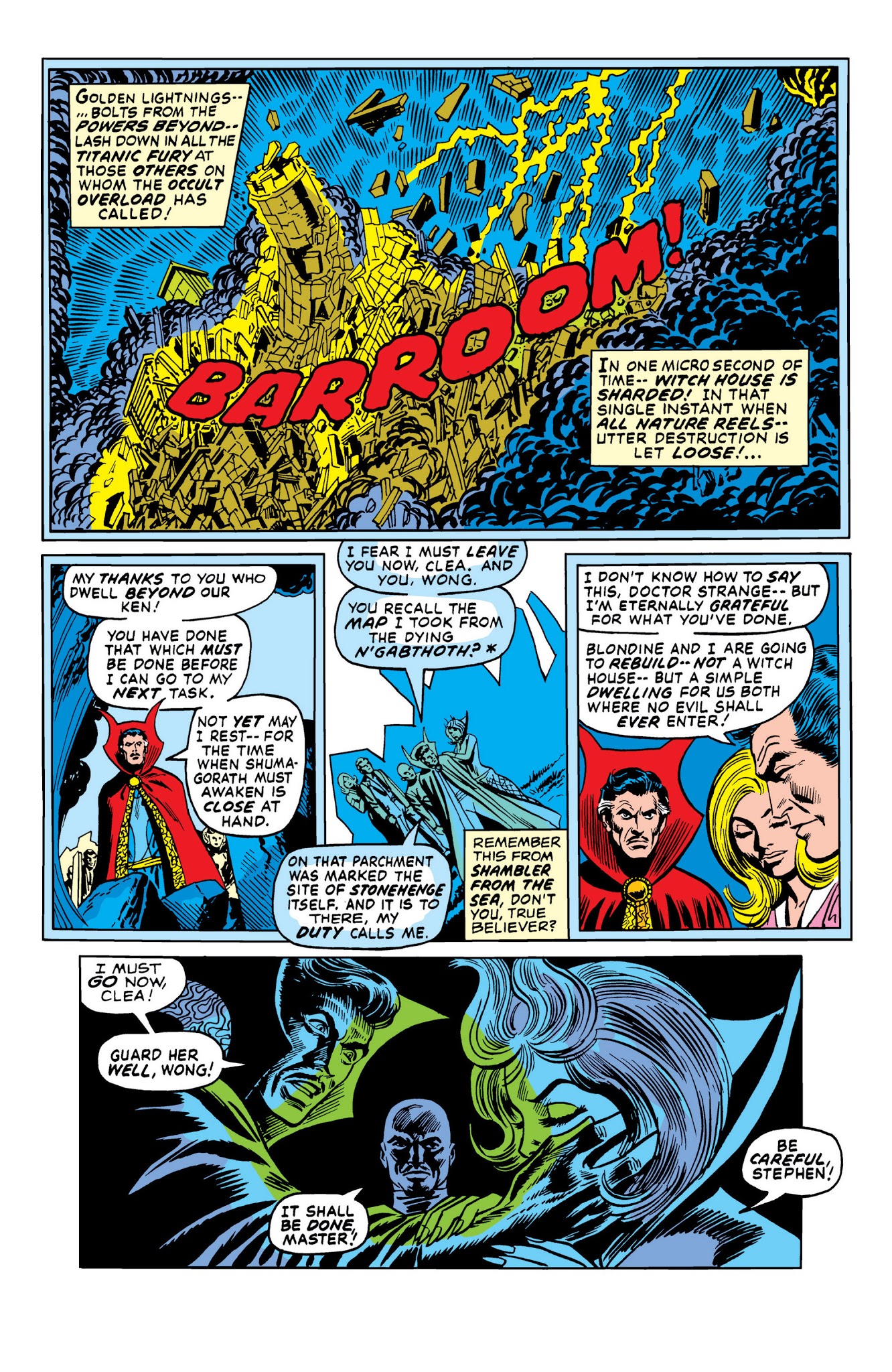 Read online Doctor Strange: A Separate Reality comic -  Issue # TPB - 269
