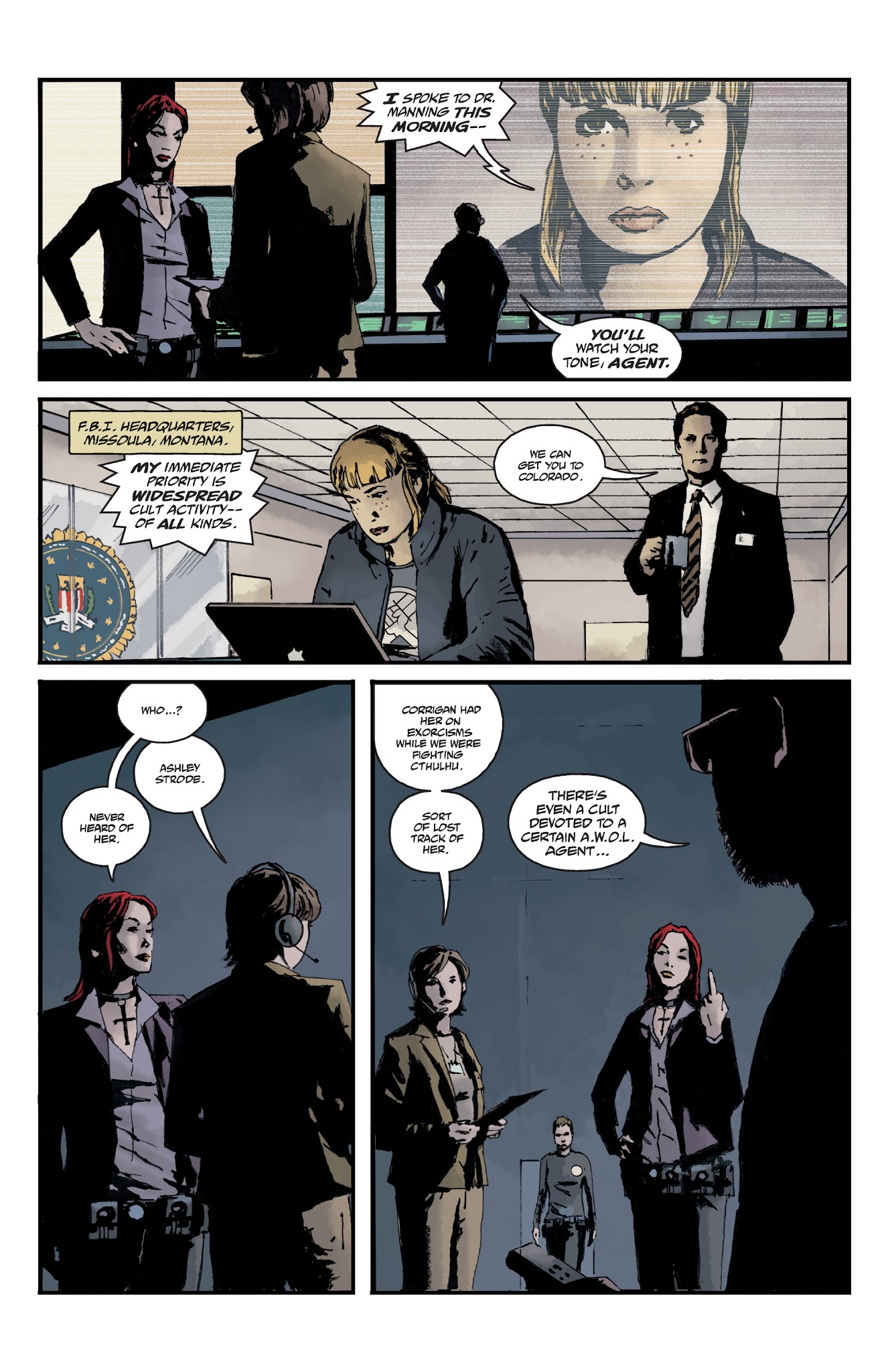 Read online B.P.R.D. The Devil You Know comic -  Issue #4 - 6