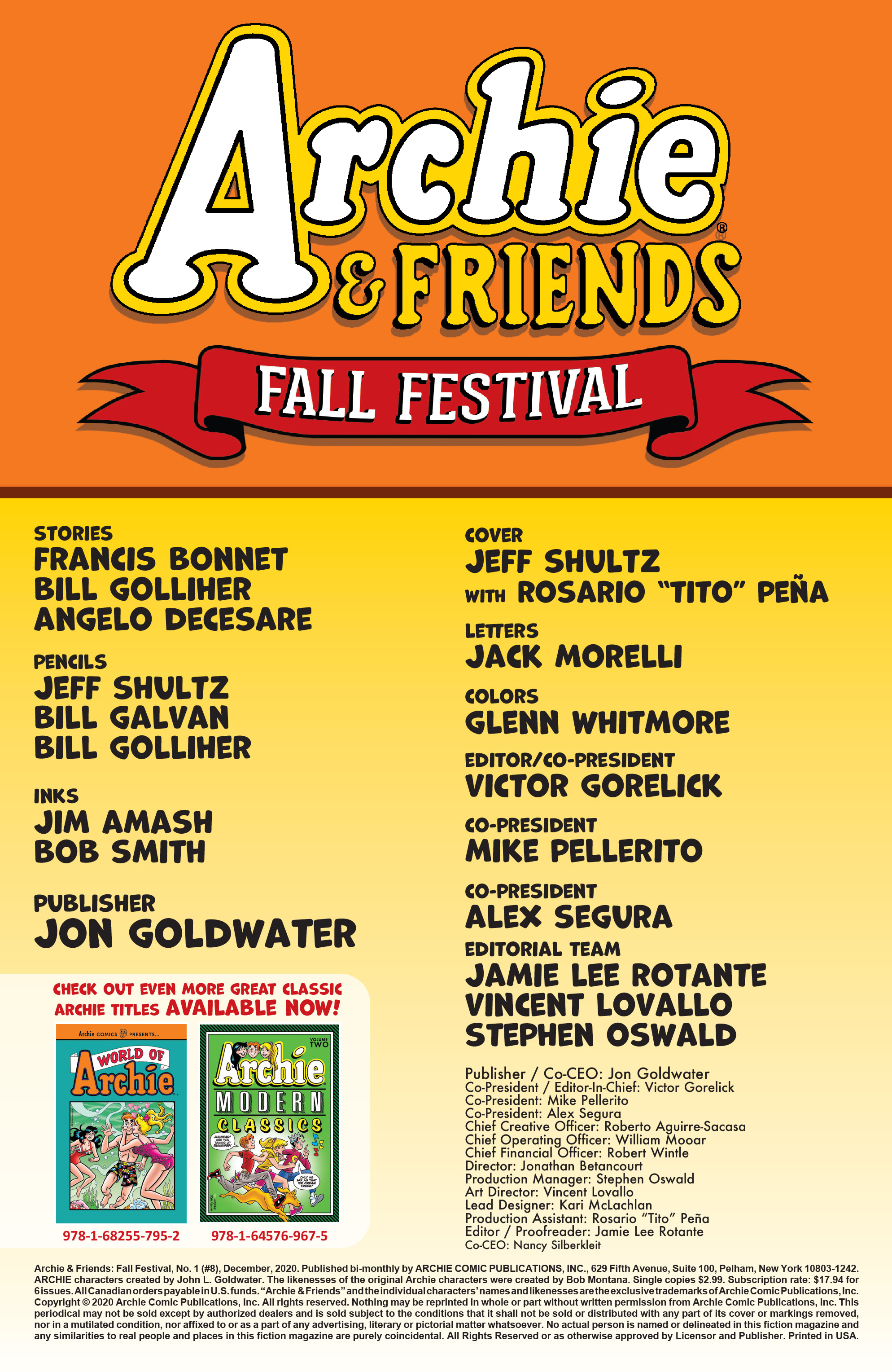 Read online Archie & Friends (2019) comic -  Issue # Fall Festival - 2