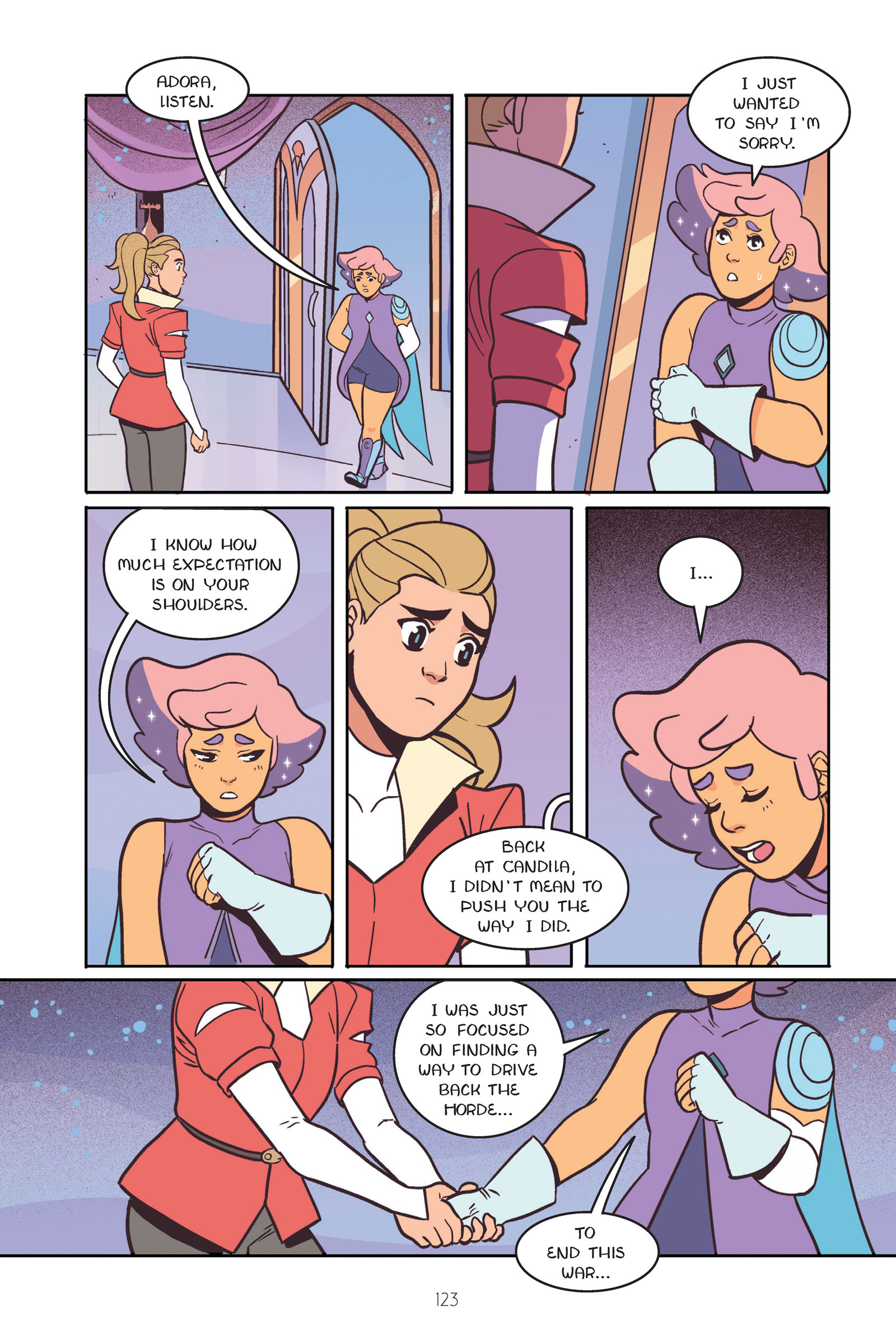 Read online She-Ra and the Princesses of Power: Legend of the Fire Princess comic -  Issue # TPB - 125