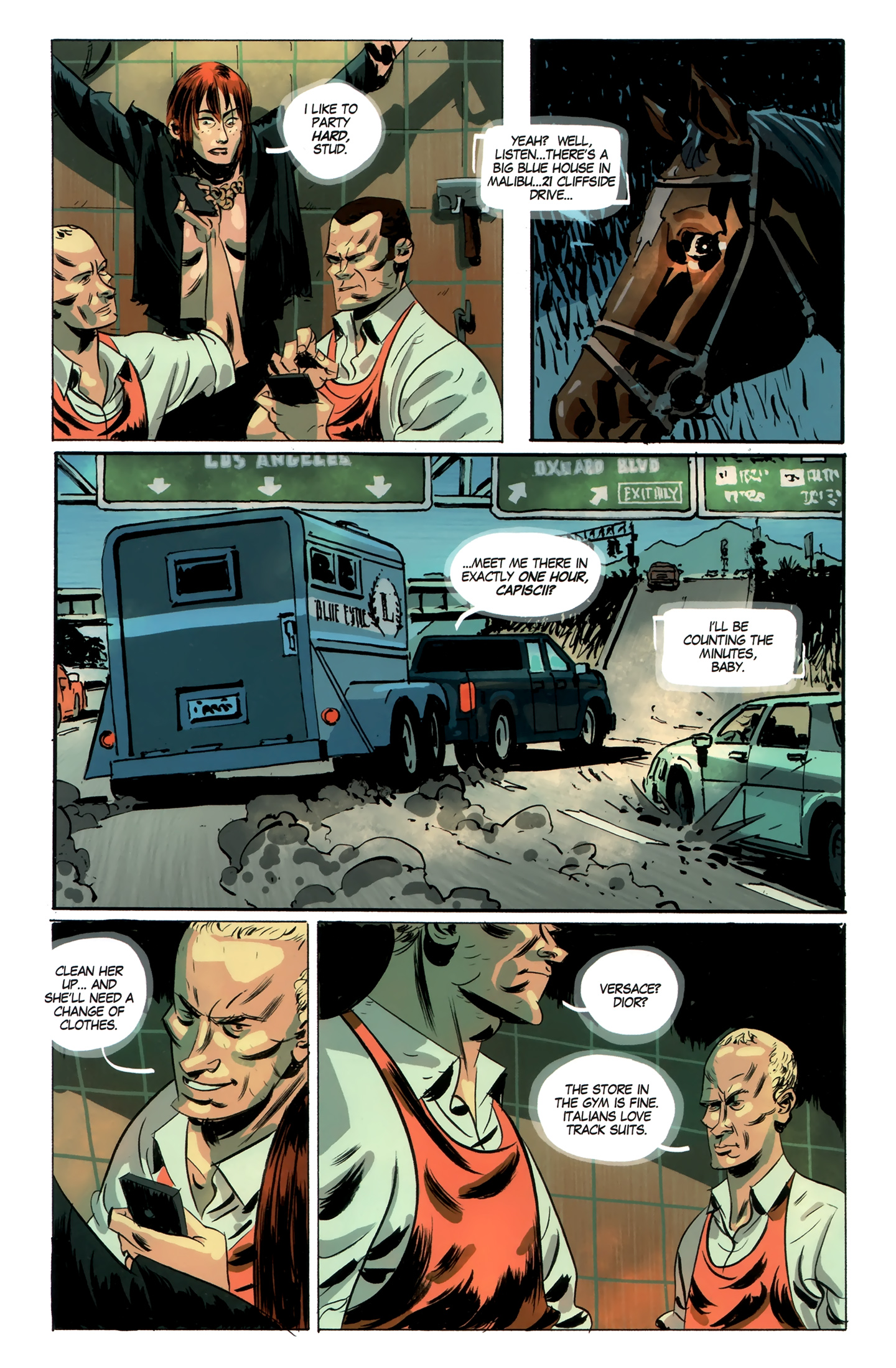 Read online Blue Estate comic -  Issue #9 - 23