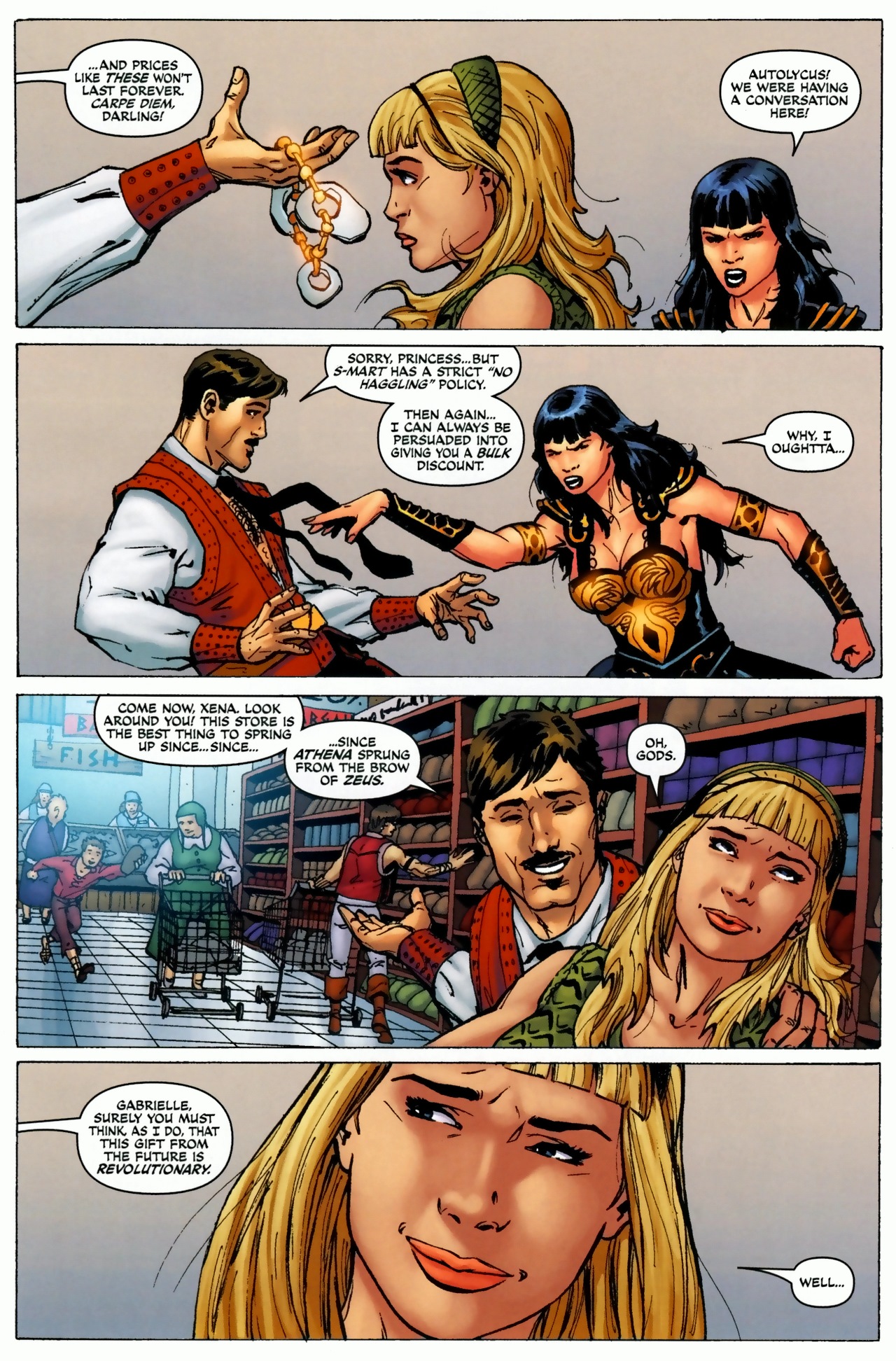 Read online Xena / Army of Darkness: What...Again?! comic -  Issue #1 - 7