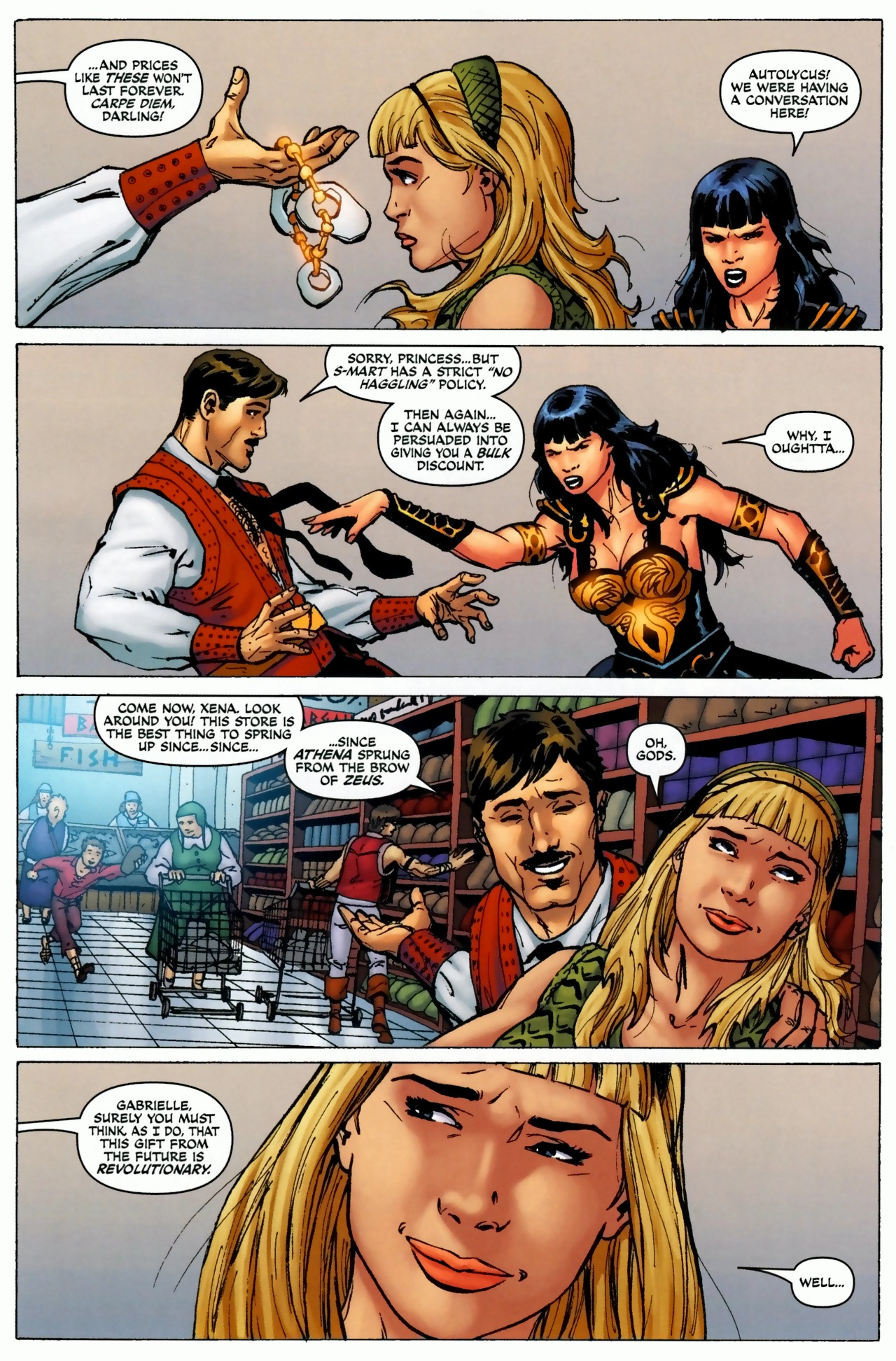 Read online Xena / Army of Darkness: What...Again?! comic -  Issue #1 - 7