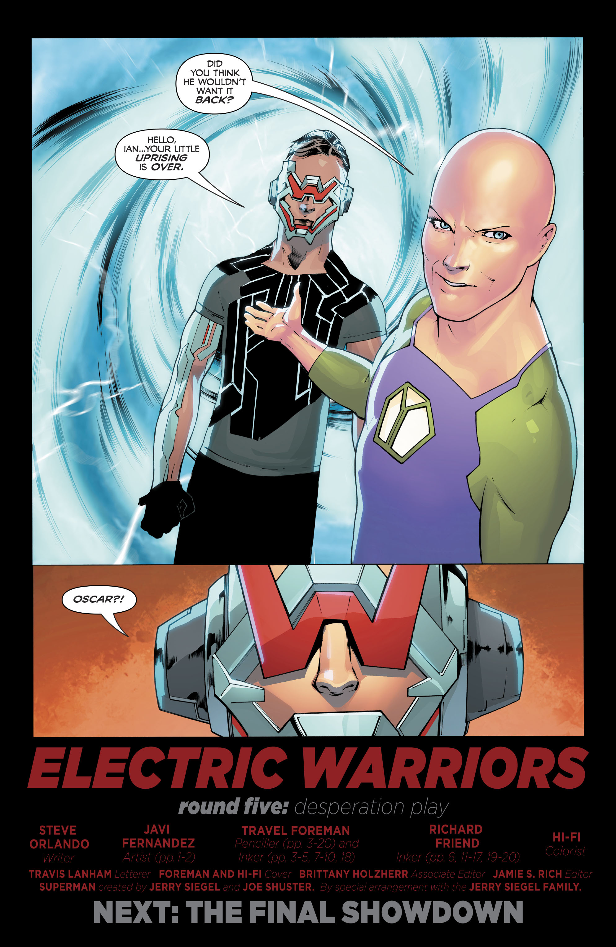 Read online Electric Warriors comic -  Issue #5 - 22