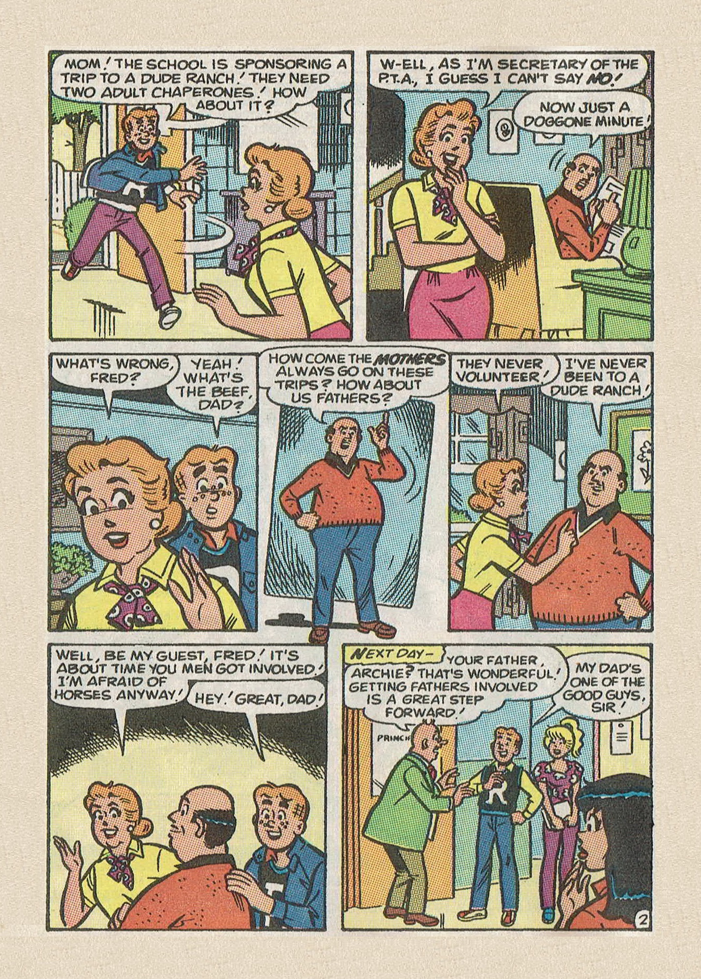 Read online Betty and Veronica Digest Magazine comic -  Issue #43 - 70