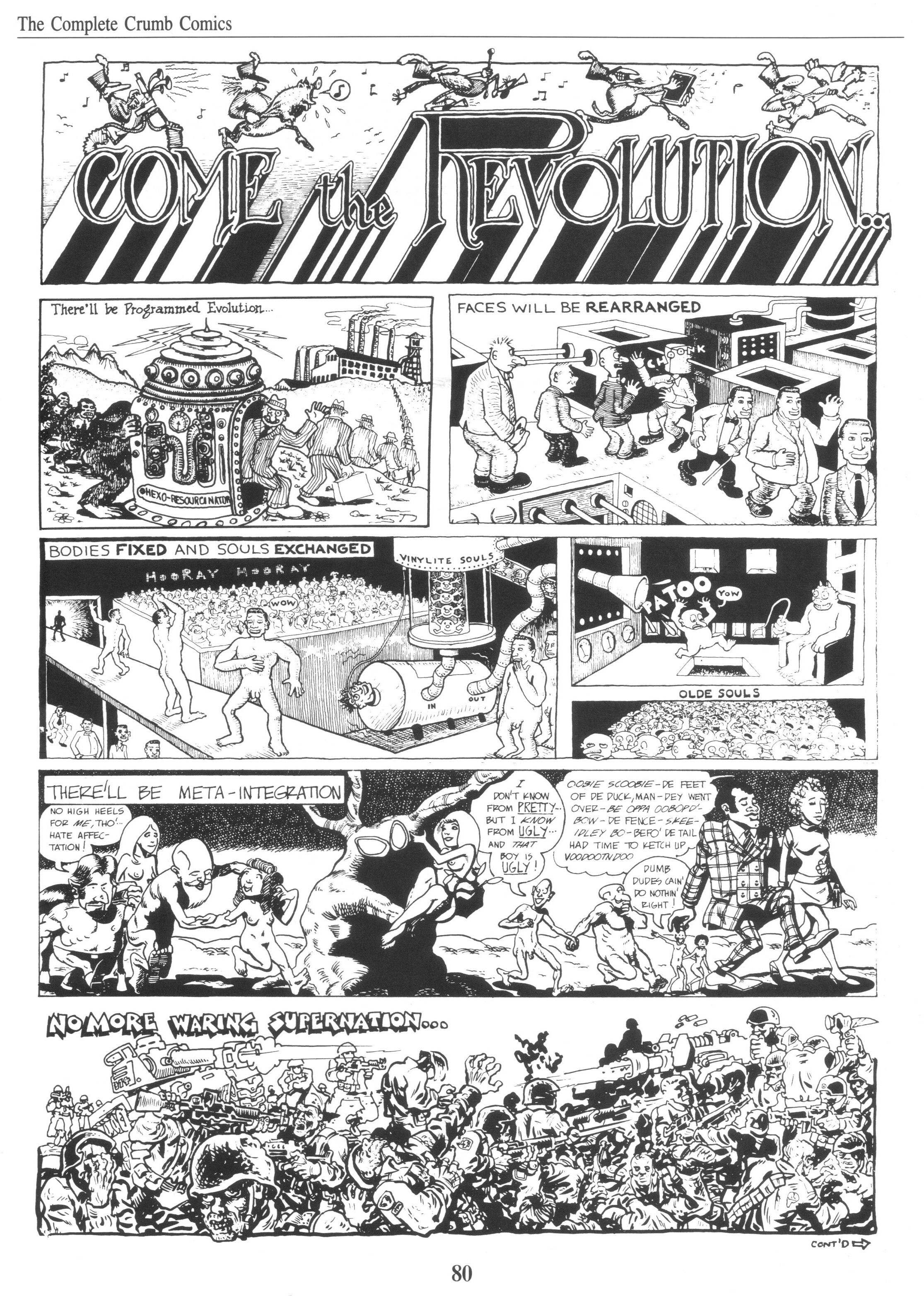 Read online The Complete Crumb Comics comic -  Issue # TPB 6 - 90