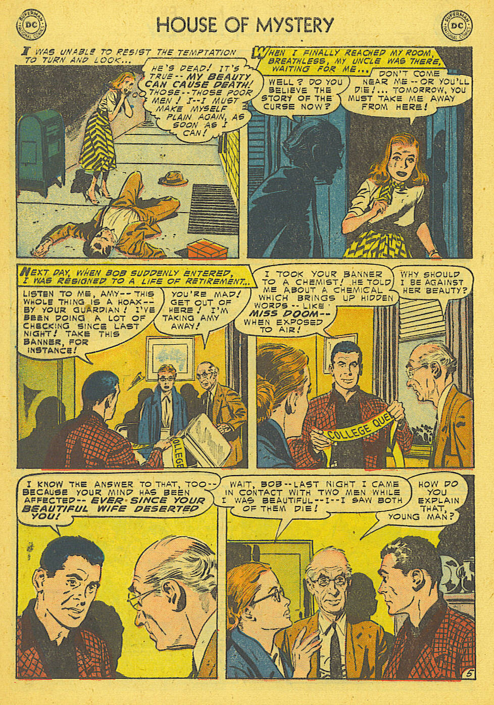 Read online House of Mystery (1951) comic -  Issue #34 - 32