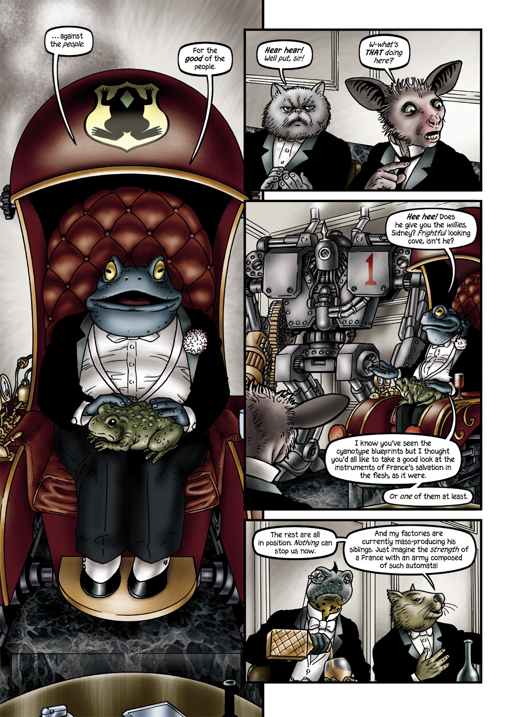 Read online Grandville Bête Noire comic -  Issue # TPB - 7
