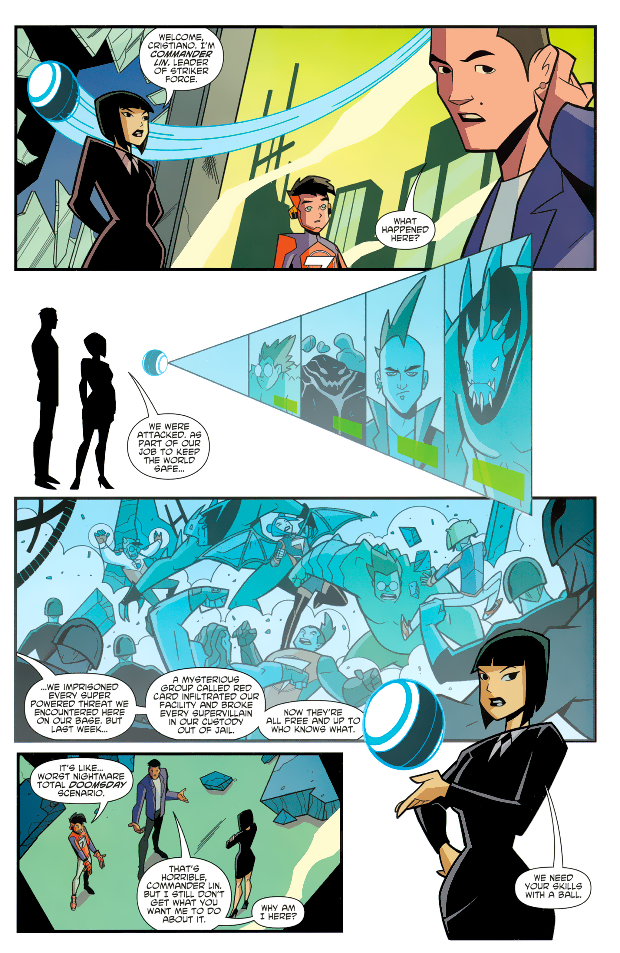 Read online Free Comic Book Day 2019 comic -  Issue # Cristiano Ronaldo's Striker Force 7 - 11