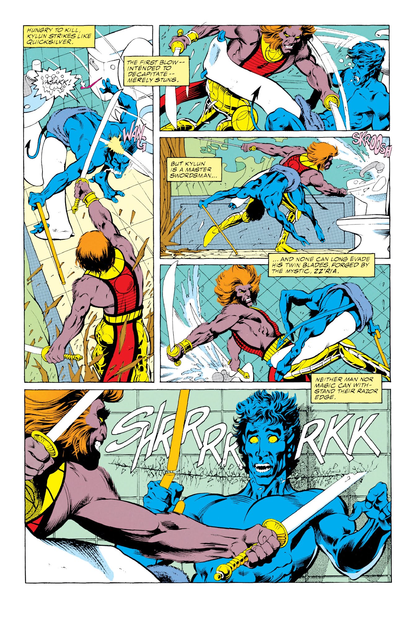 Read online Excalibur Visionaries: Alan Davis comic -  Issue # TPB 1 (Part 2) - 1
