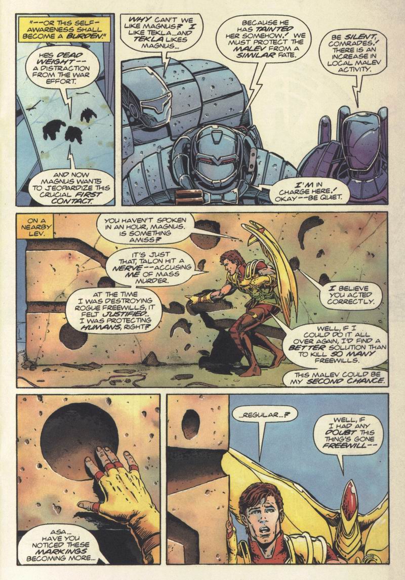 Read online Magnus Robot Fighter (1991) comic -  Issue #32 - 13
