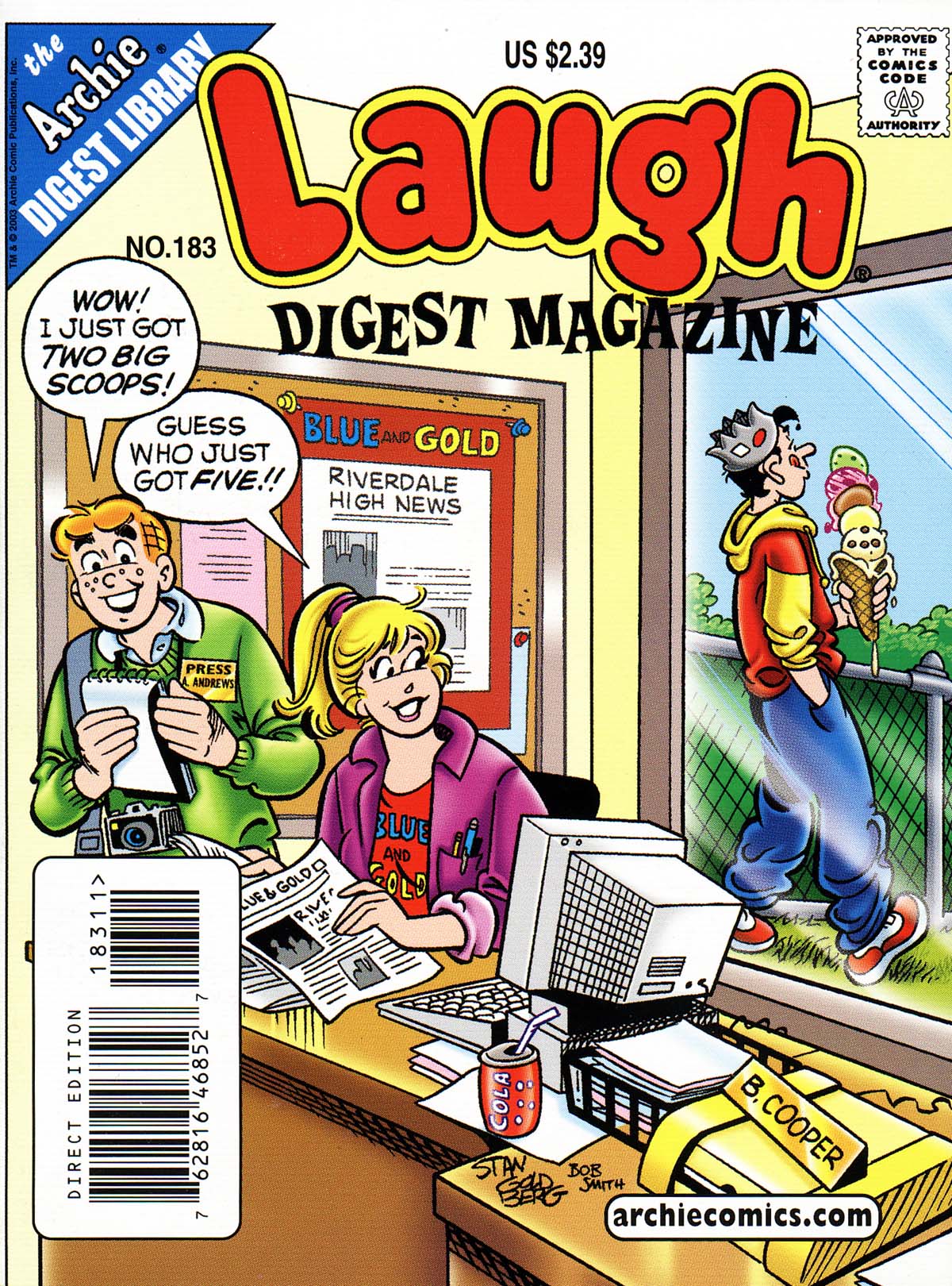 Read online Laugh Comics Digest comic -  Issue #183 - 1