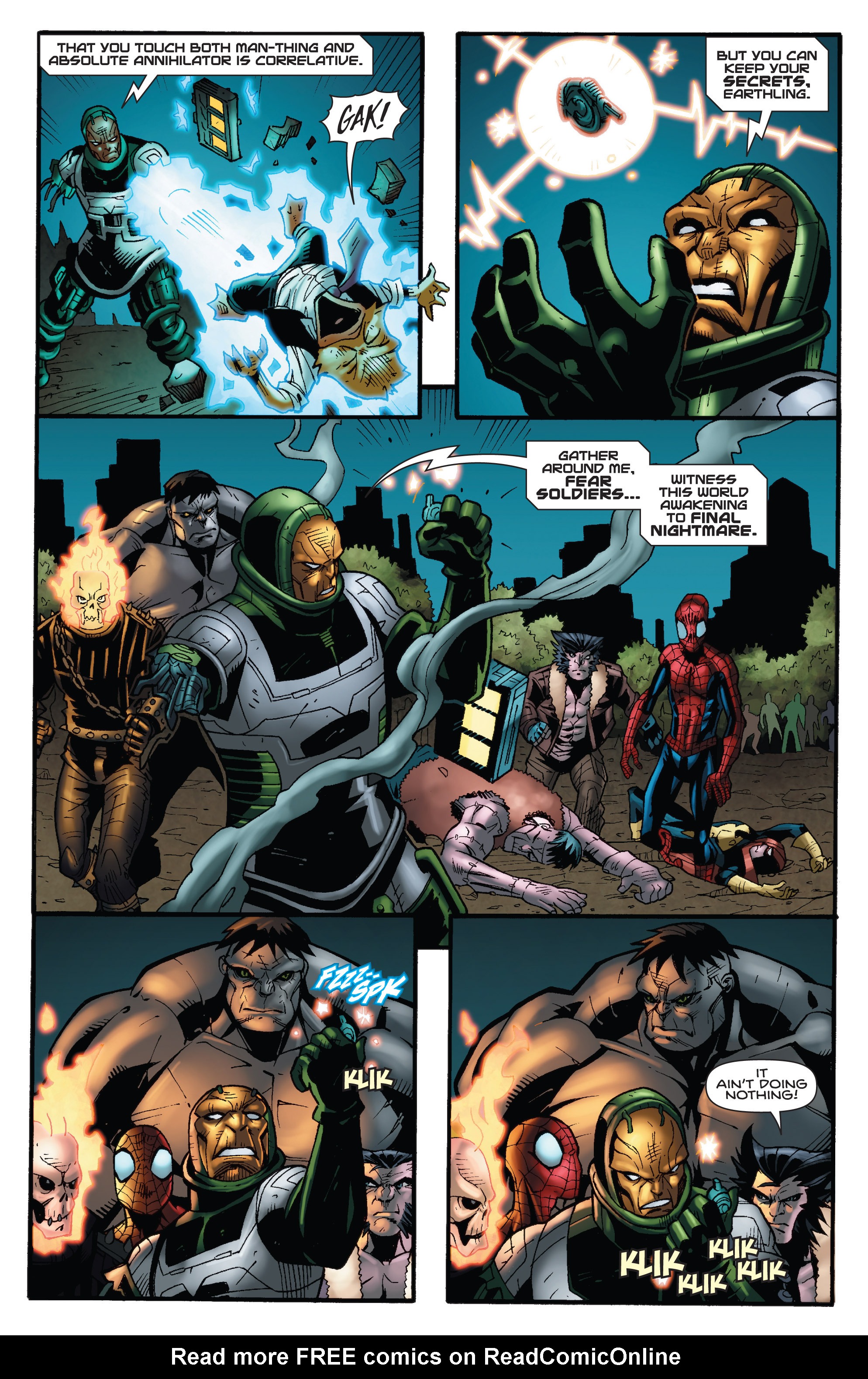 Read online Fear Itself: Fearsome Four comic -  Issue #3 - 17