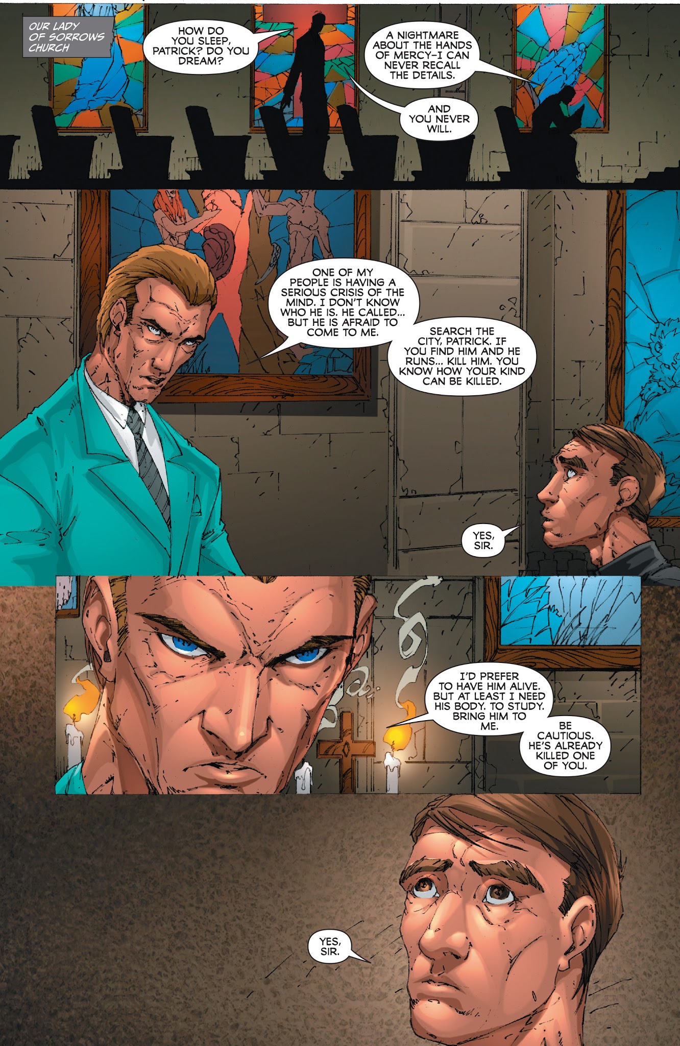 Read online Dean Koontz's Frankenstein: Prodigal Son (2008) comic -  Issue #4 - 15