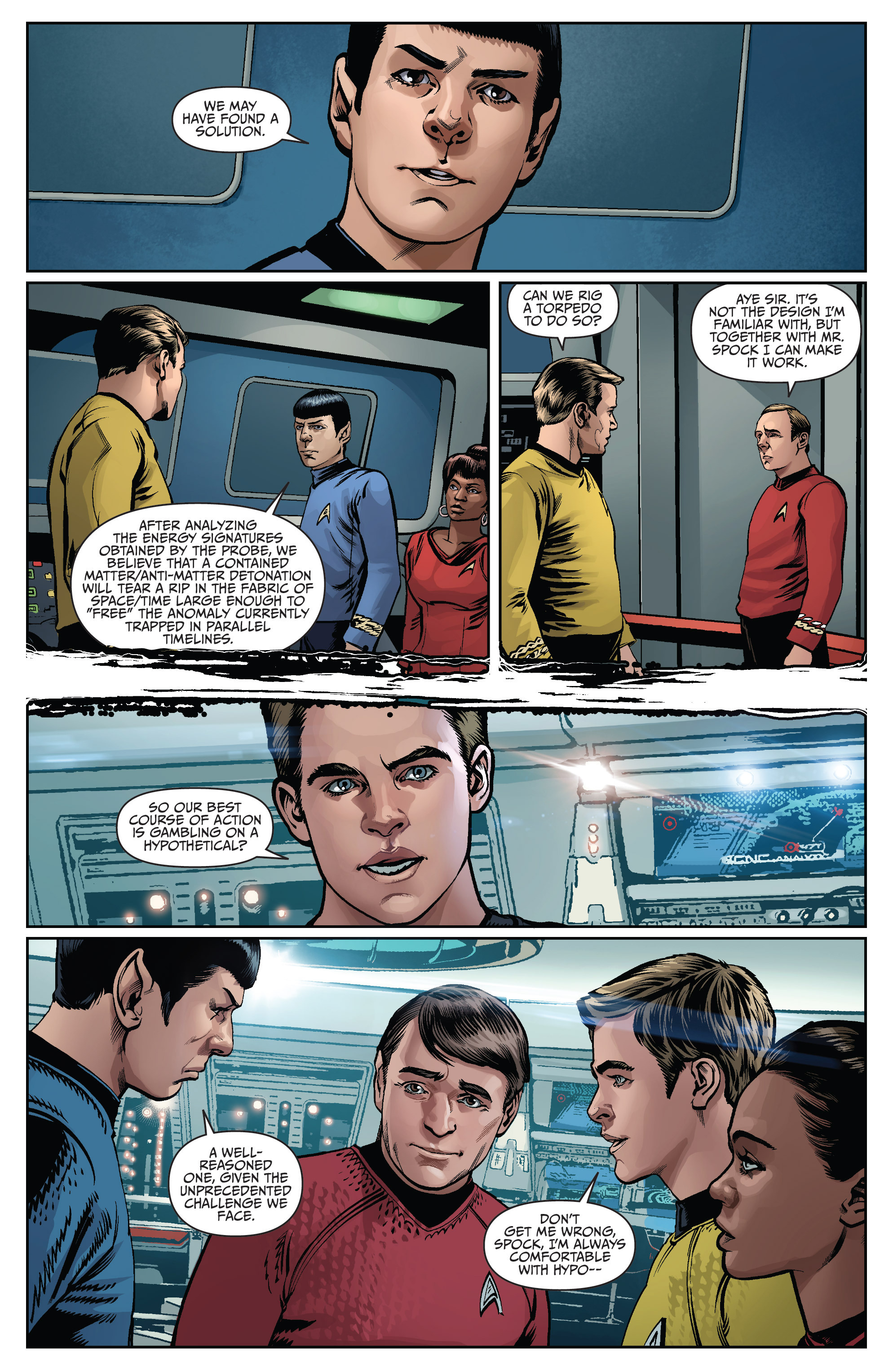 Read online Star Trek (2011) comic -  Issue #60 - 12