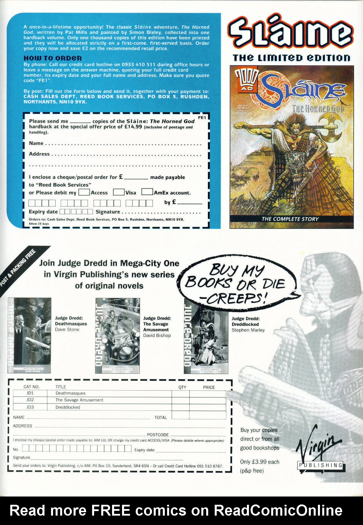 Read online Judge Dredd: The Megazine (vol. 2) comic -  Issue #38 - 45