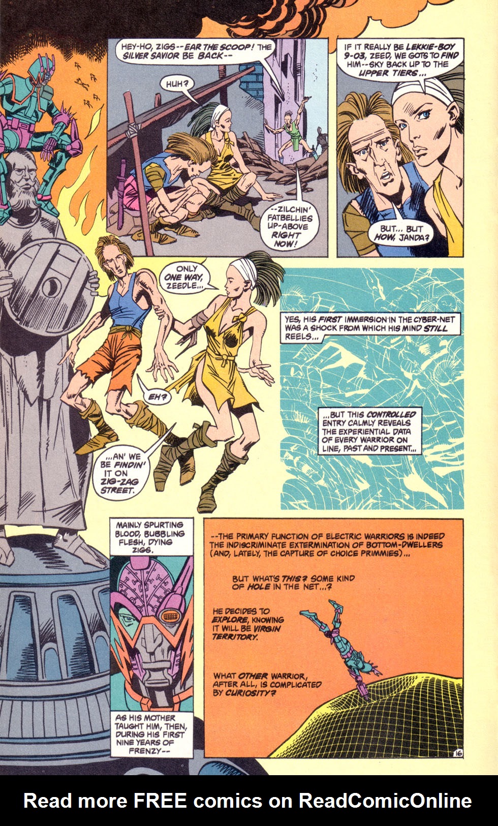 Read online Electric Warrior comic -  Issue #10 - 17