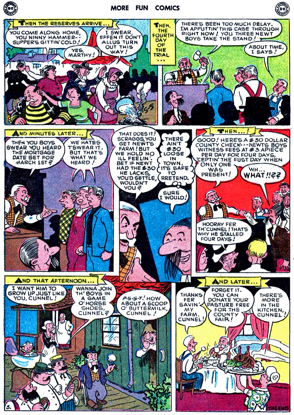 Read online More Fun Comics comic -  Issue #110 - 36